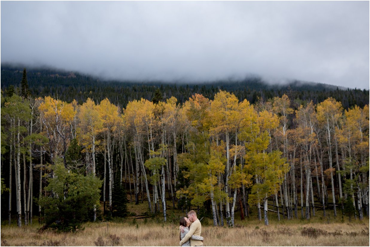  Rocky Mountain National Park Engagement Session by Greeley, Colorado Wedding Photographer