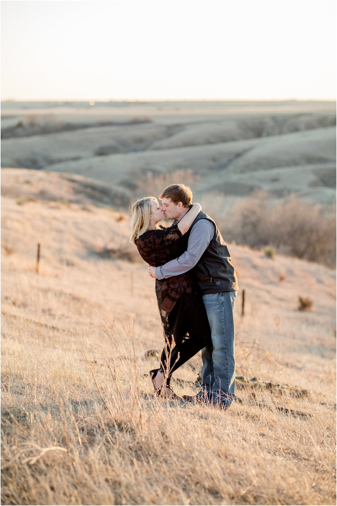 Central Nebraska Engagement Session by Greeley, Colorado Wedding Photogrpaher