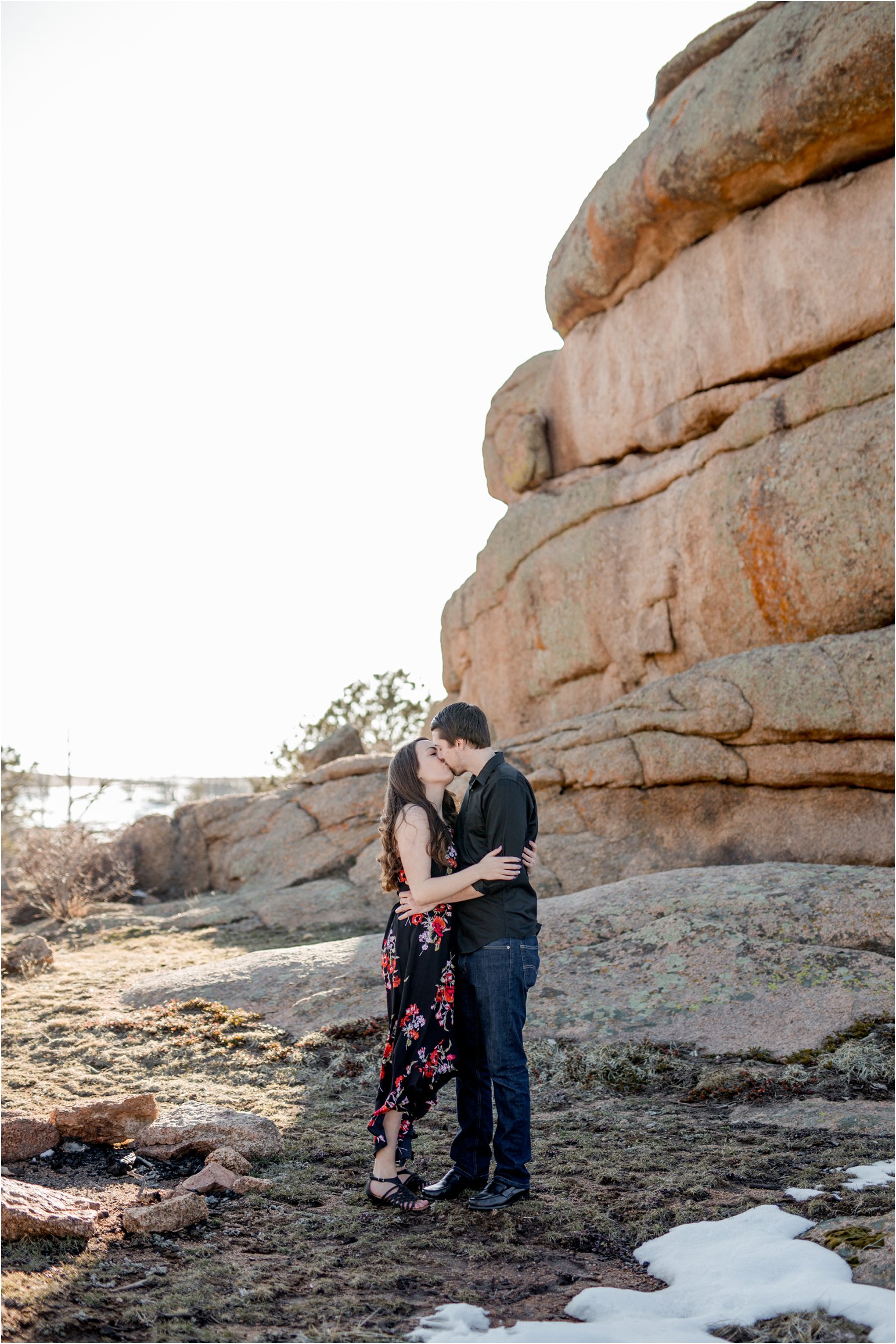 Cheyenne, Wyoming Engagement Session at Vedauwoo by Greeley, Colorado Wedding Photographer