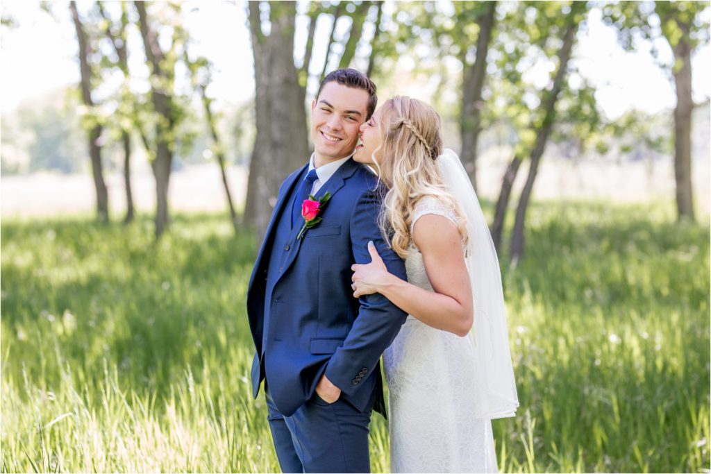 Married Mr. and Mrs. Unruh Greeley, Colrado Wedding by