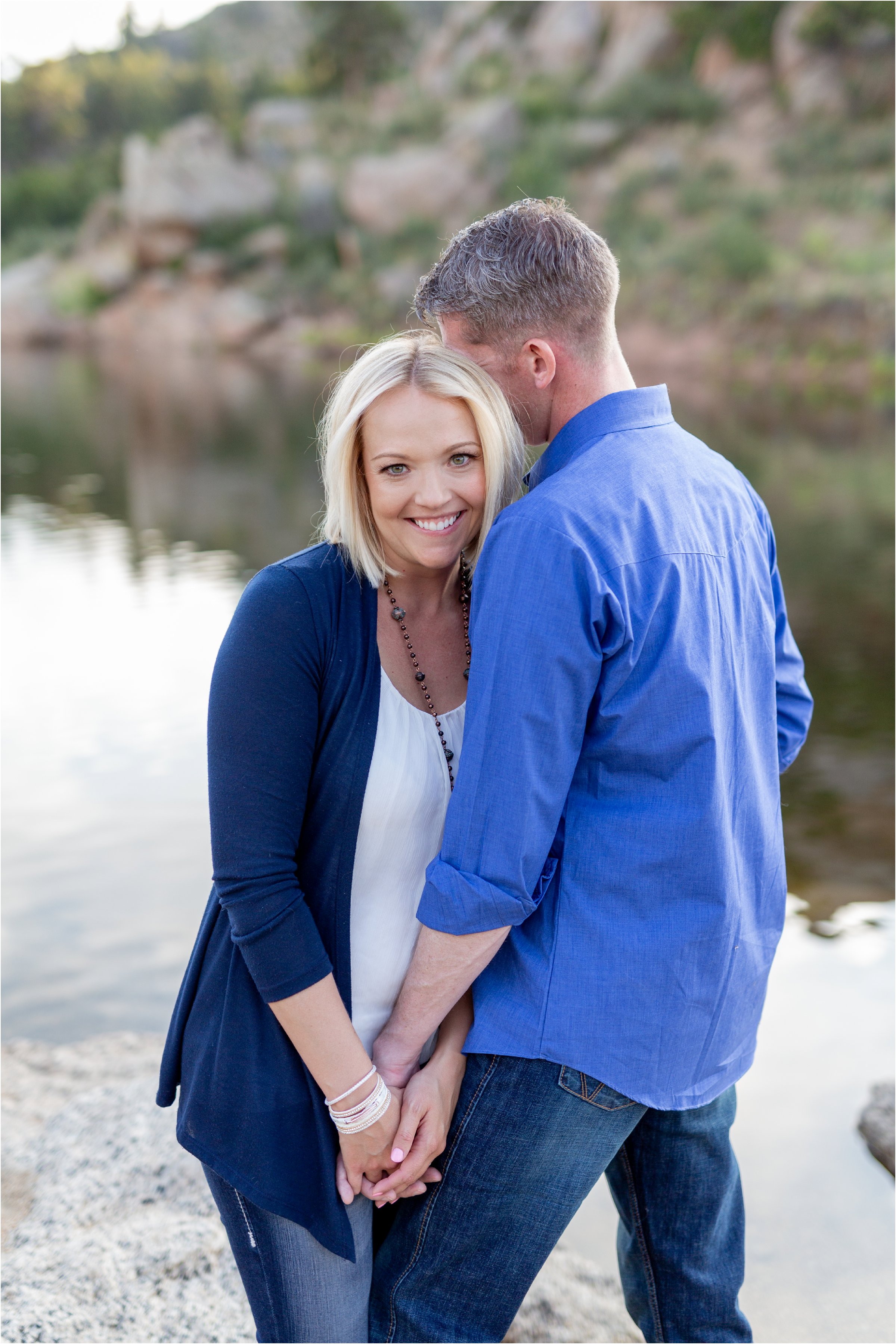 Cheyenne, Wyoming Engagement Session at Curt Gowdy State Park by Norther Colorado Wedding Photographer 