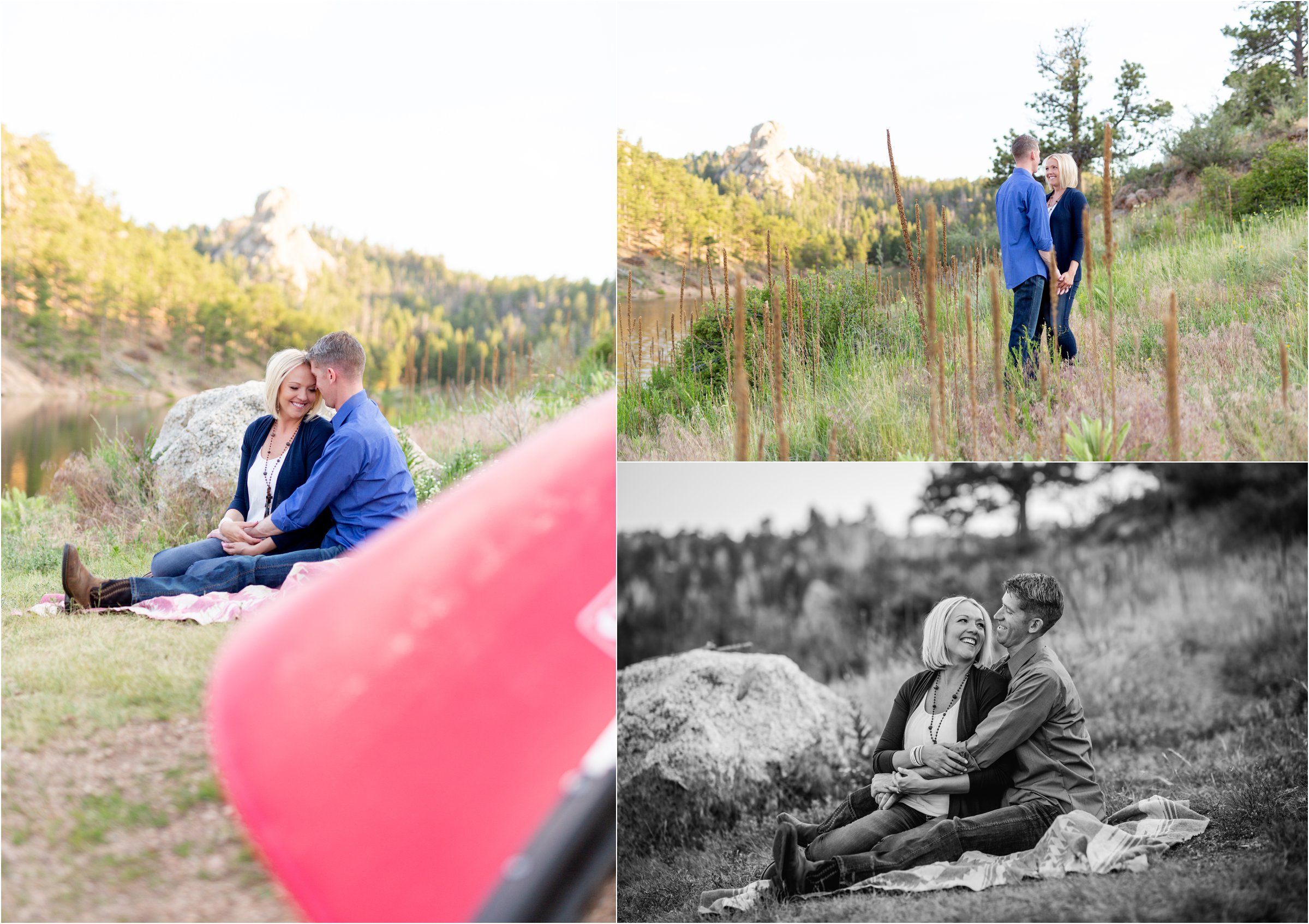 Cheyenne, Wyoming Engagement Session at Curt Gowdy State Park by Norther Colorado Wedding Photographer 