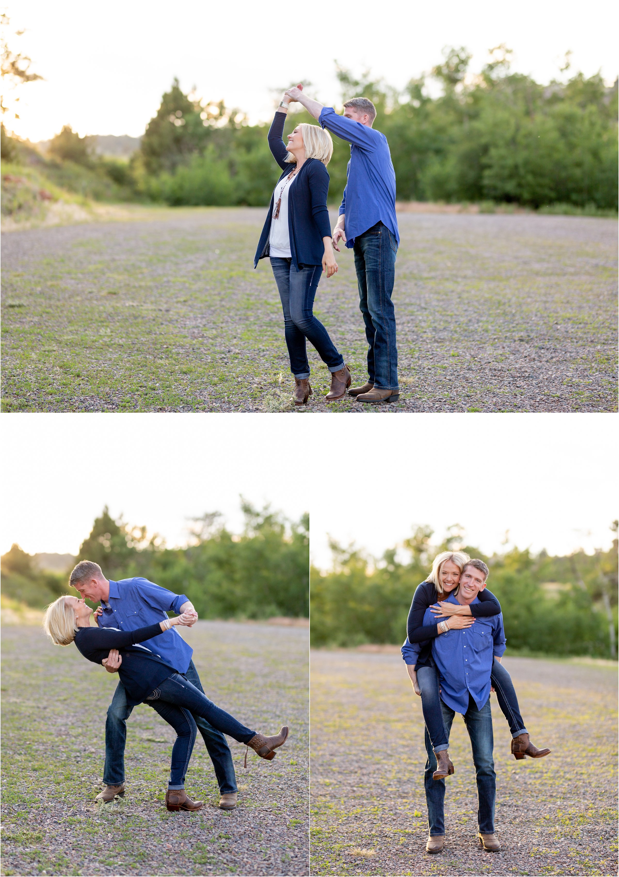 Cheyenne, Wyoming Engagement Session at Curt Gowdy State Park by Norther Colorado Wedding Photographer 