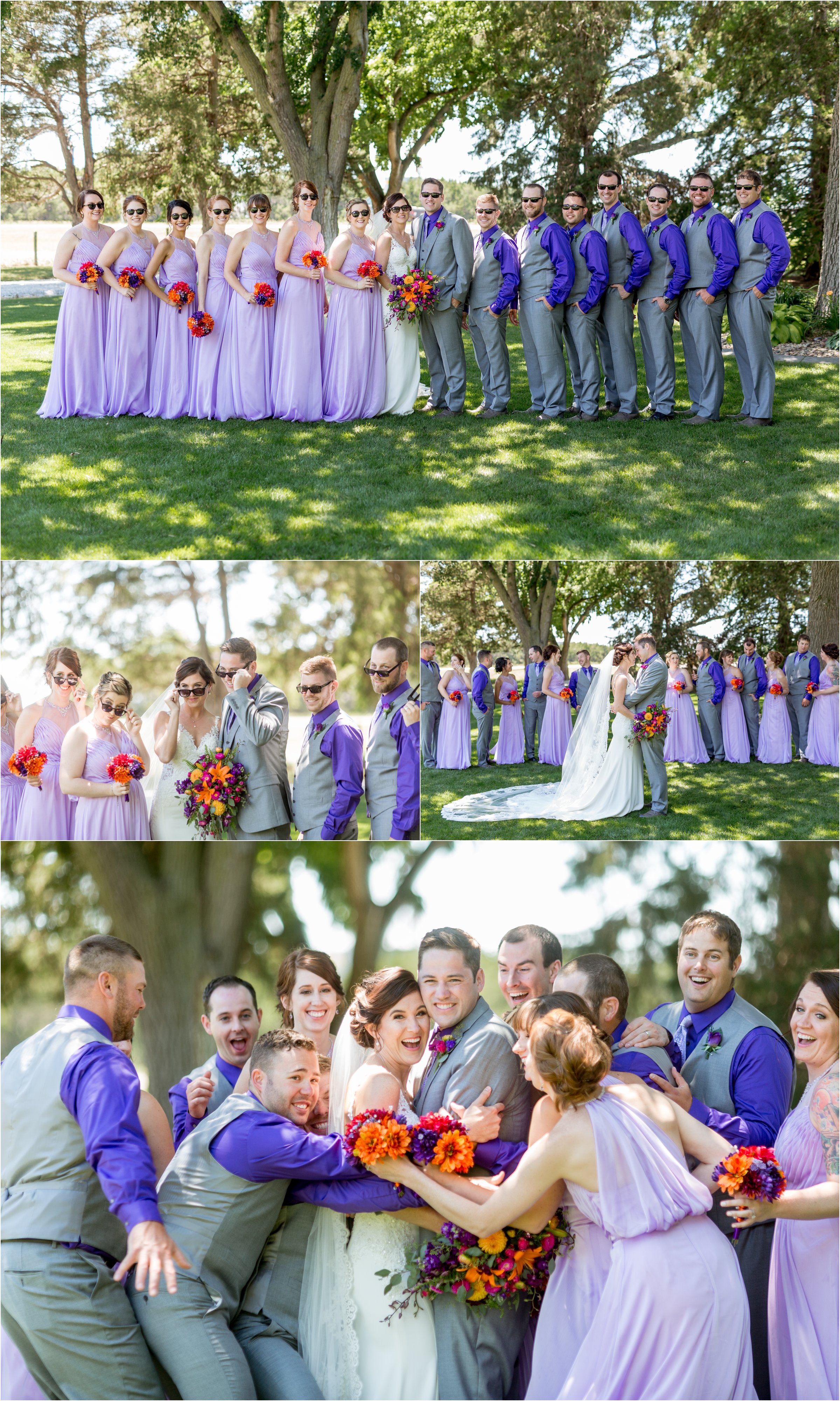 Outdoor Wedding Near Minden, Nebraska By Northern Colorado Wedding Photographer