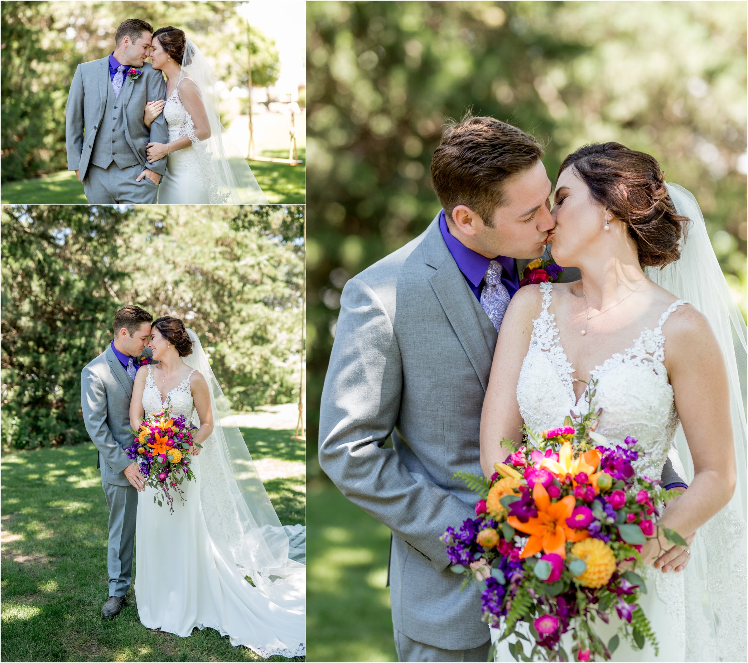 Outdoor Wedding Near Minden, Nebraska By Northern Colorado Wedding Photographer