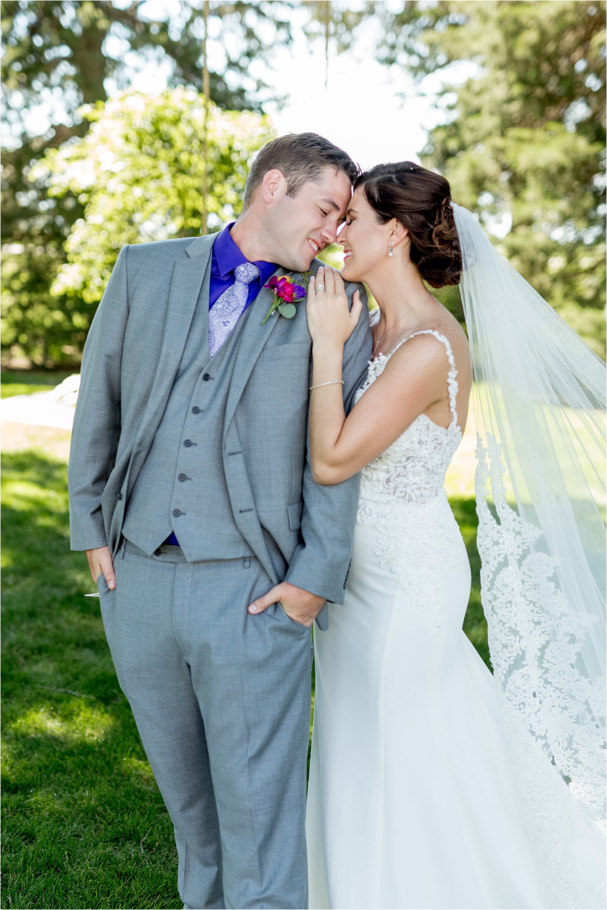 Outdoor Wedding Near Minden, Nebraska By Northern Colorado Wedding Photographer