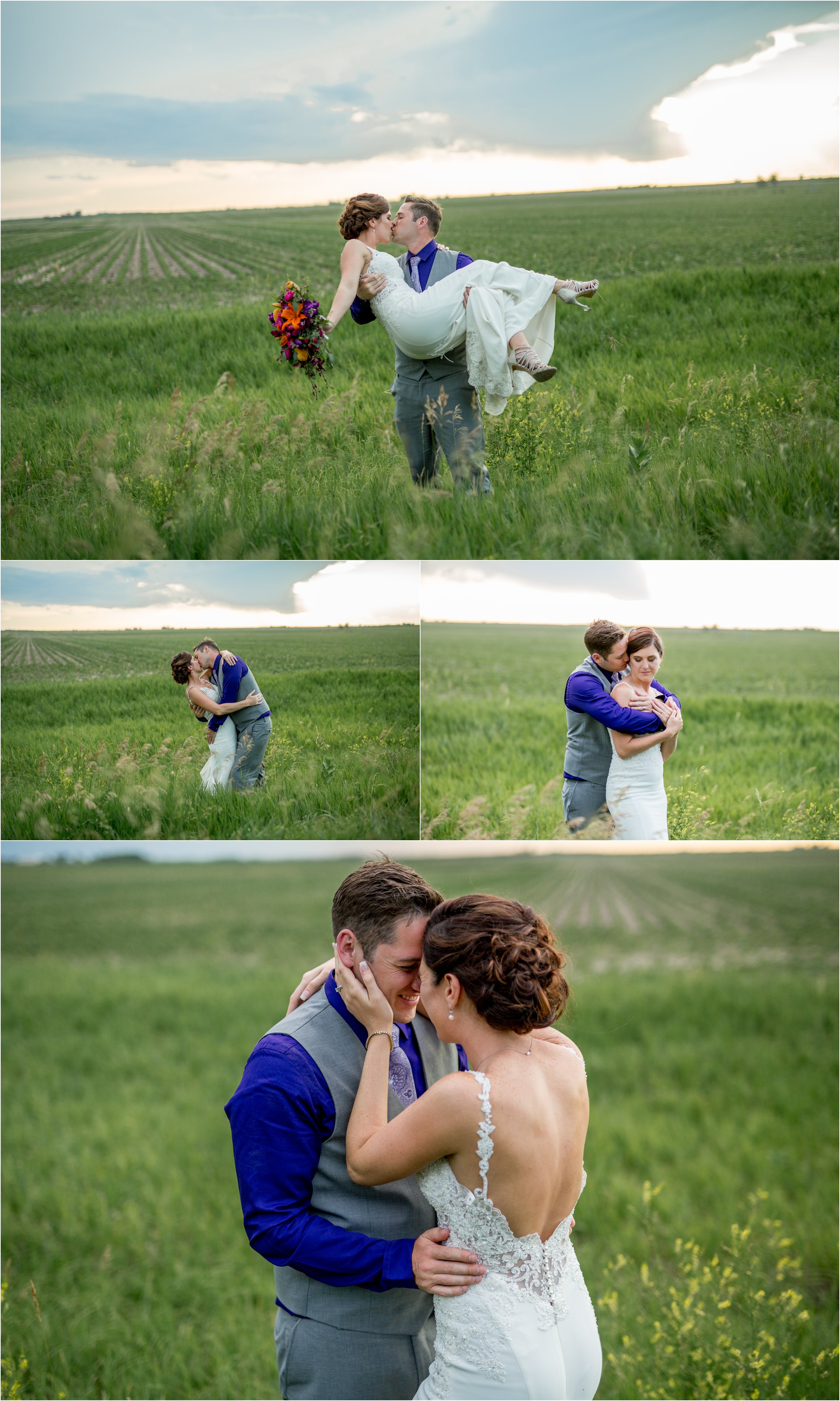 Outdoor Wedding Near Minden, Nebraska By Northern Colorado Wedding Photographer