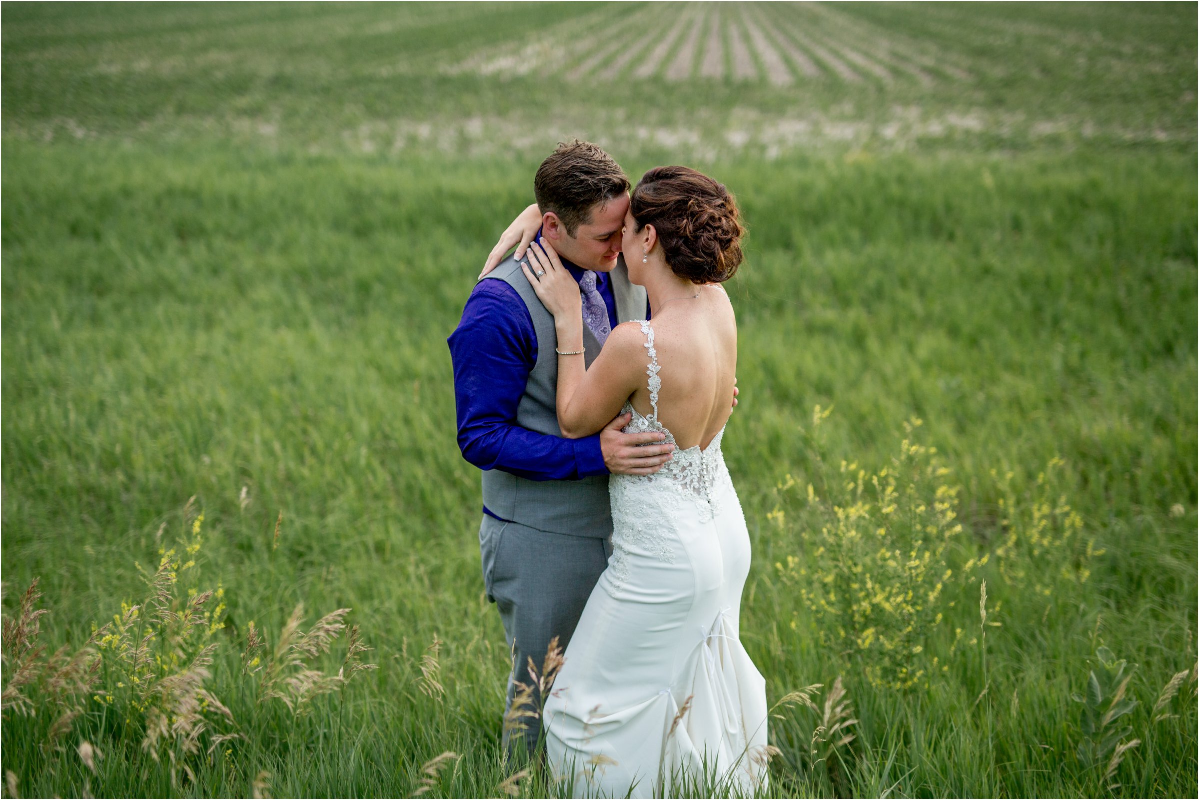 Outdoor Wedding Near Minden, Nebraska By Northern Colorado Wedding Photographer