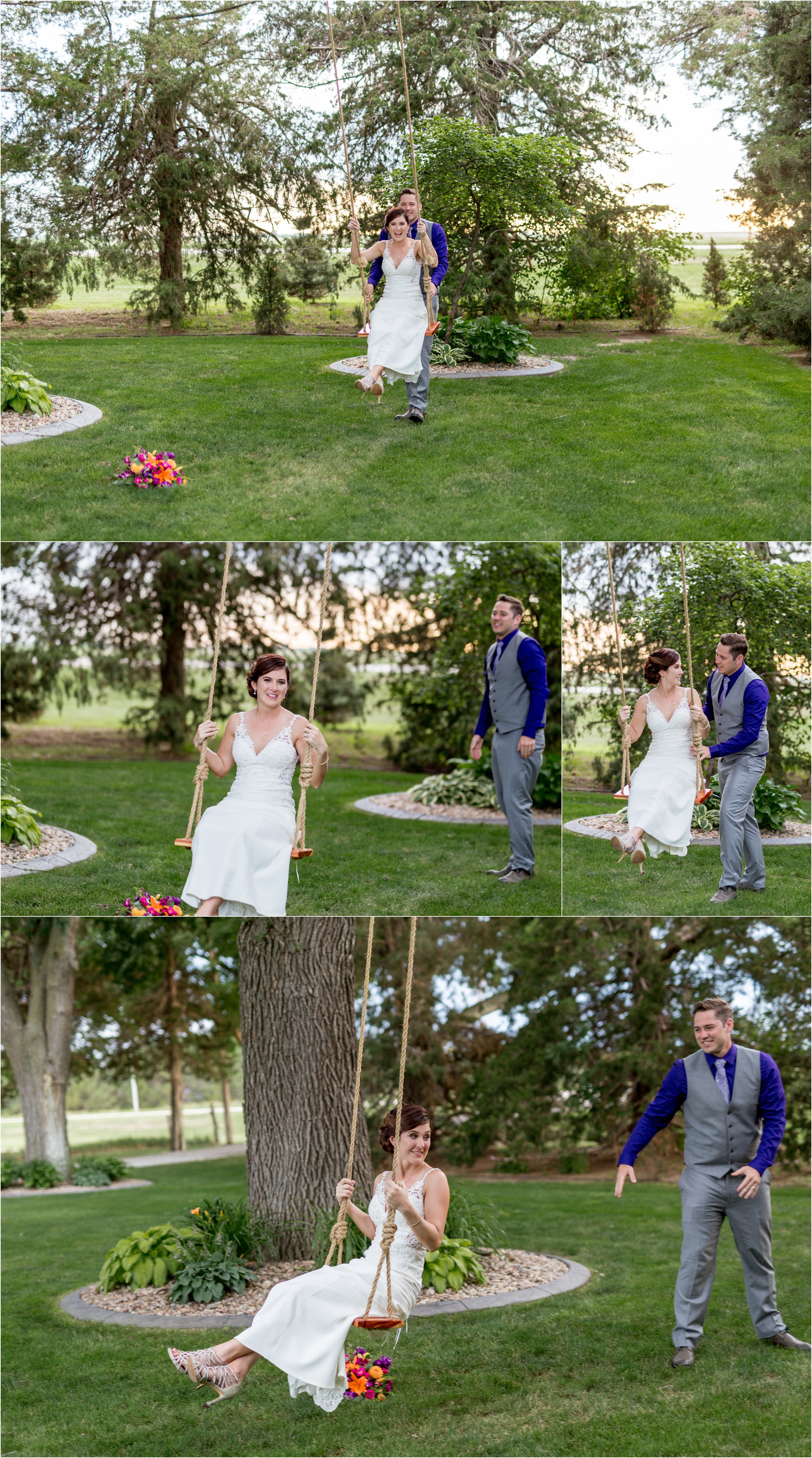 Outdoor Wedding Near Minden, Nebraska By Northern Colorado Wedding Photographer