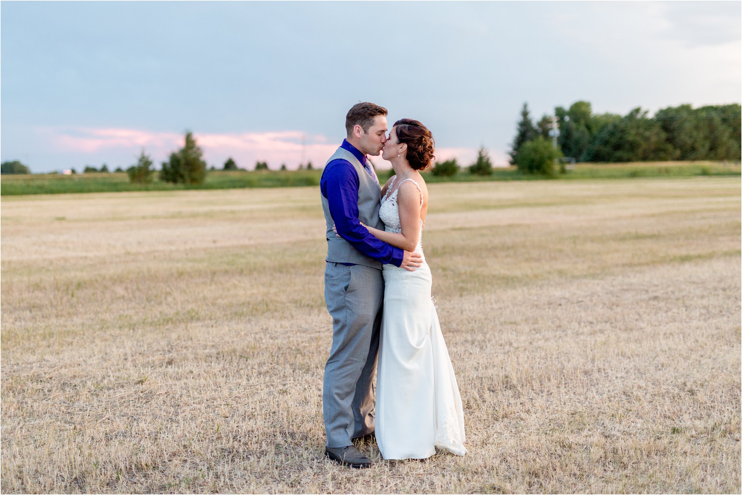 Outdoor Wedding Near Minden, Nebraska By Northern Colorado Wedding Photographer