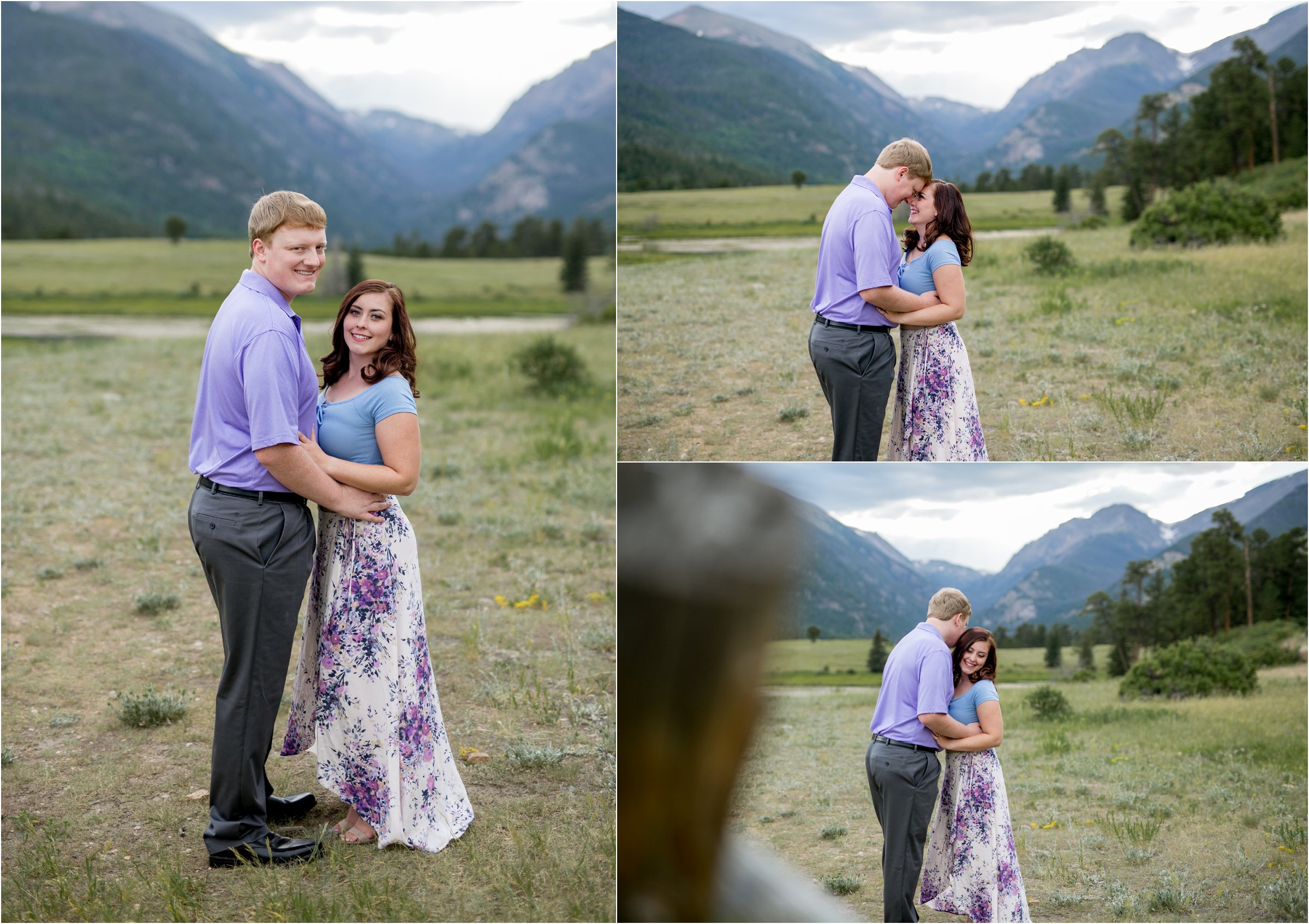 Estes Park Engagement Session in Rocky Mountain National Park by Greeley, Colorado Wedding Photographer