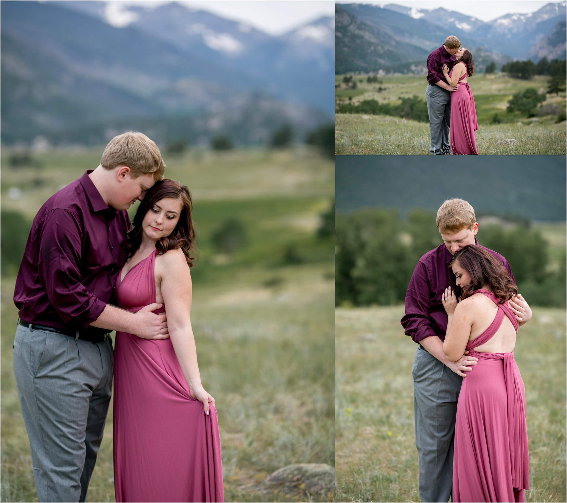 Estes Park Engagement Session in Rocky Mountain National Park by Greeley, Colorado Wedding Photographer