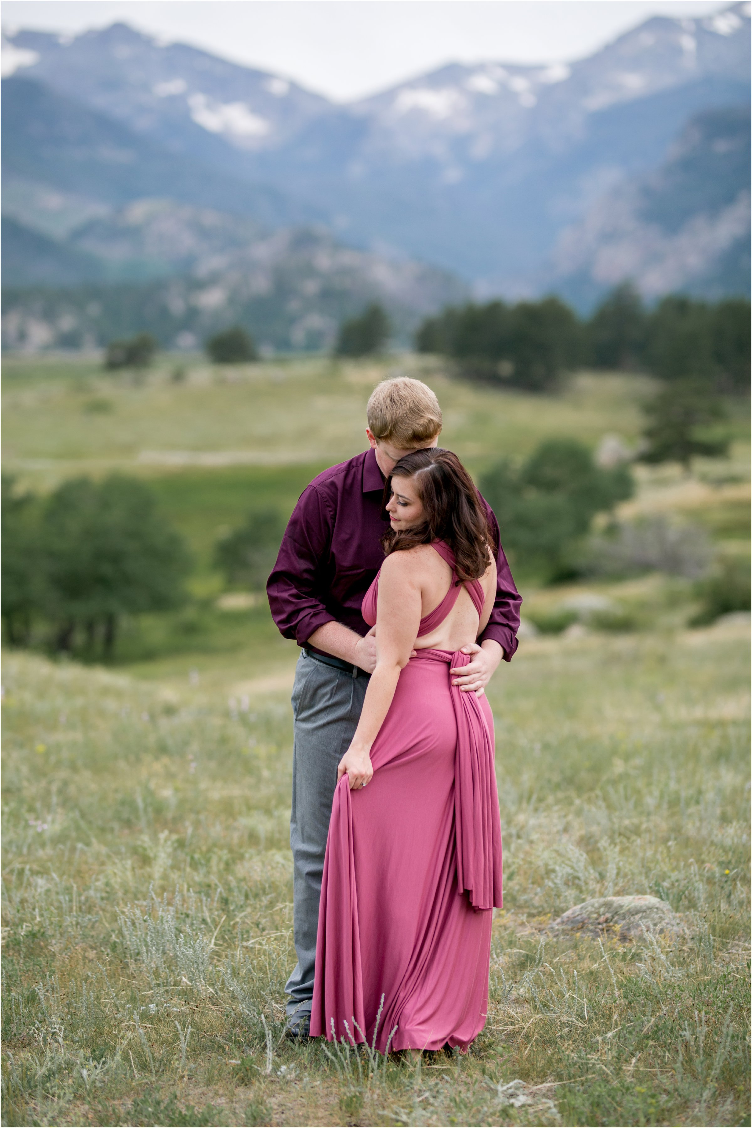 Estes Park Engagement Session in Rocky Mountain National Park by Greeley, Colorado Wedding Photographer