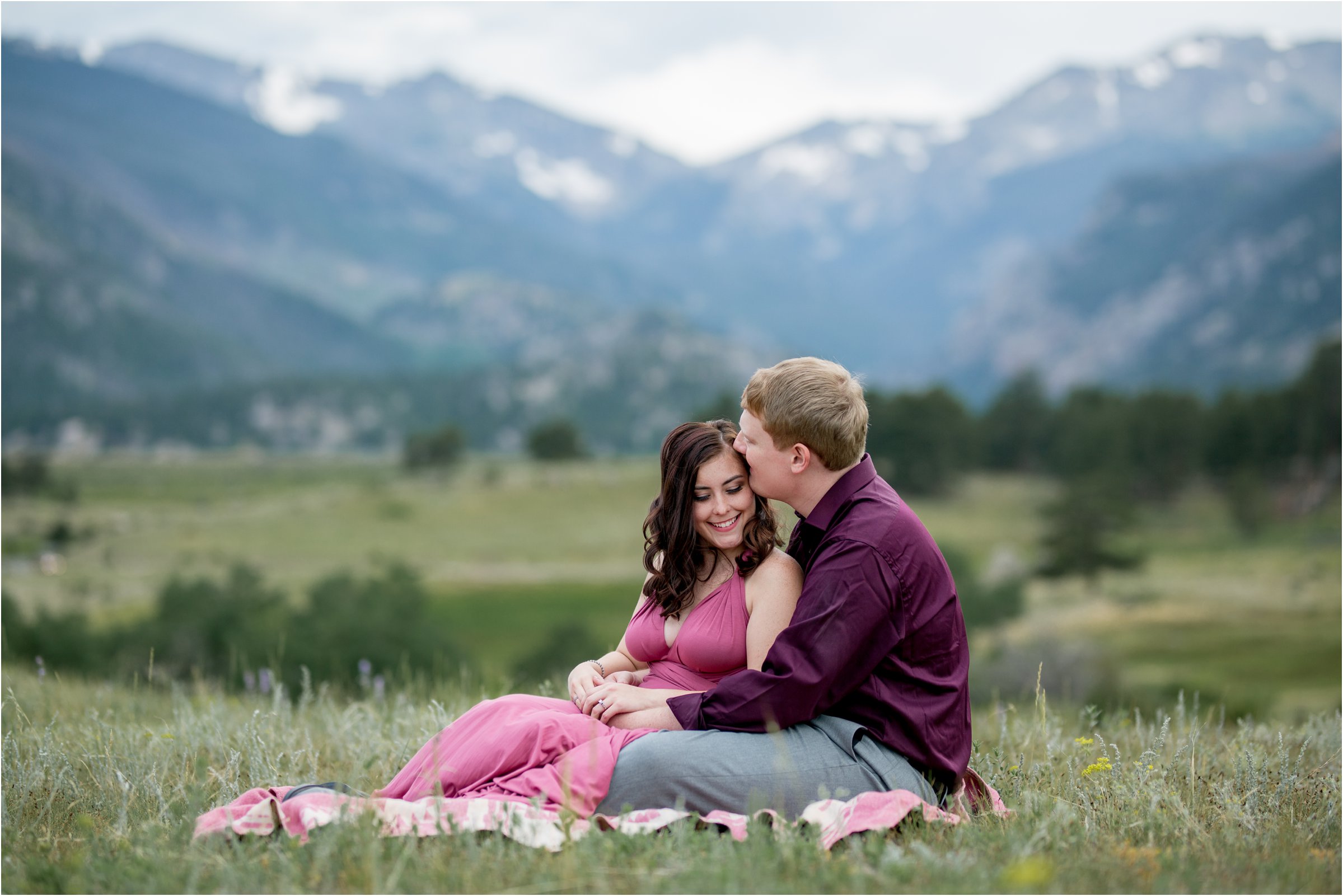 Estes Park Engagement Session in Rocky Mountain National Park by Greeley, Colorado Wedding Photographer