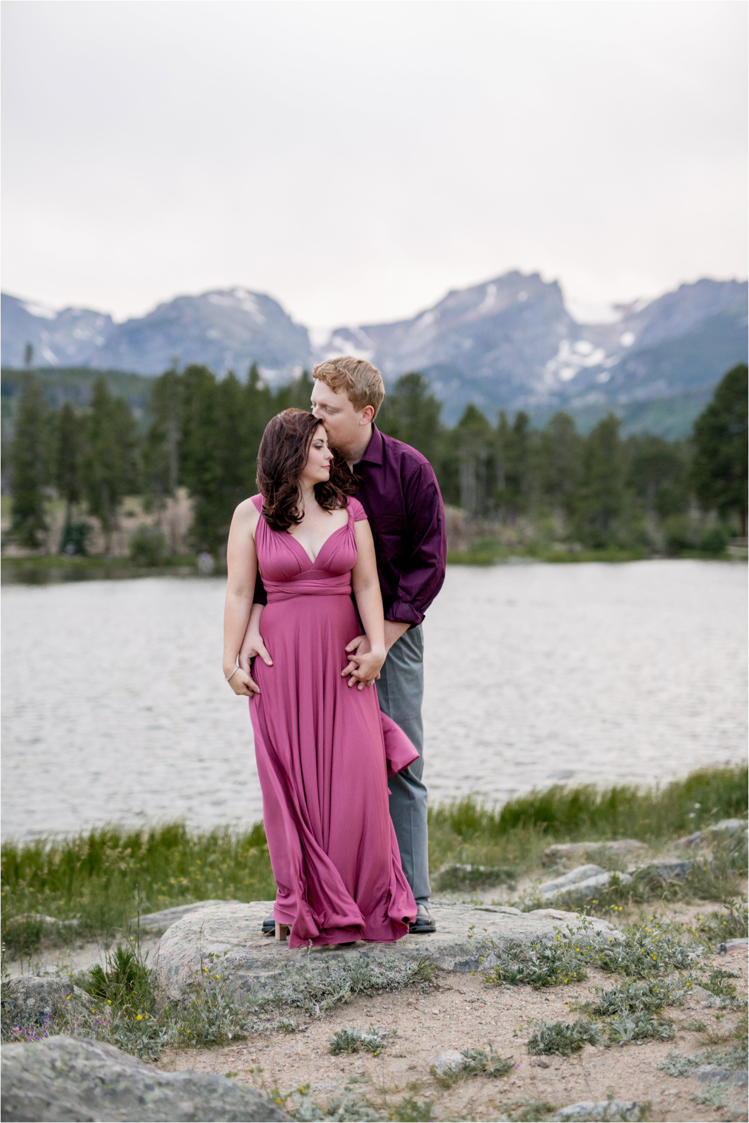 Estes Park Engagement Session in Rocky Mountain National Park by Greeley, Colorado Wedding Photographer