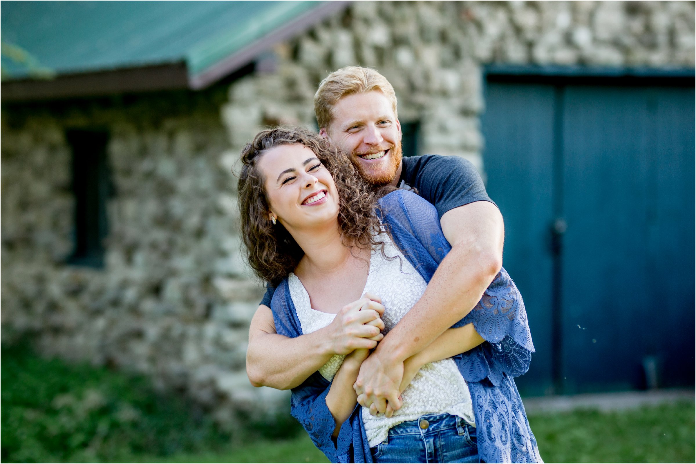 Lincoln, Nebraska Engagement Session at Pioneers Park by Greeley, Colorado Wedding Photographer