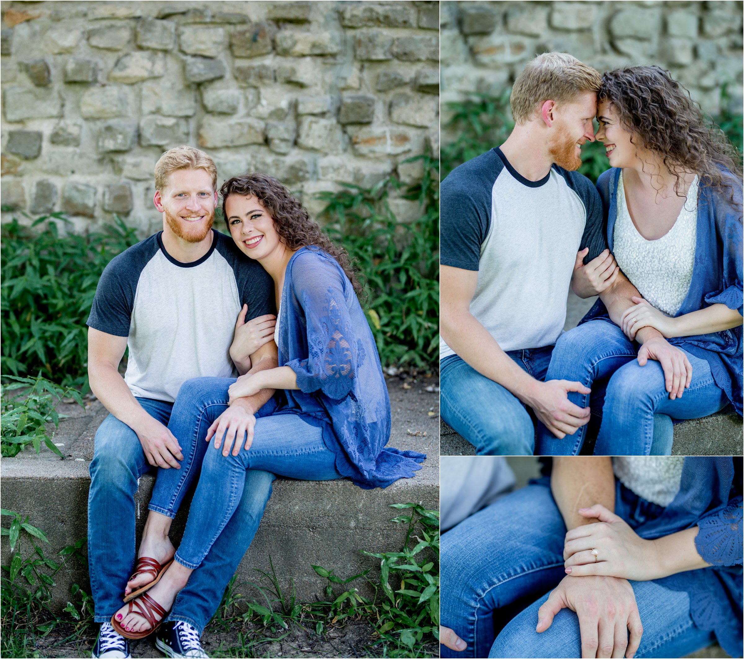 Lincoln, Nebraska Engagement Session at Pioneers Park by Greeley, Colorado Wedding Photographer