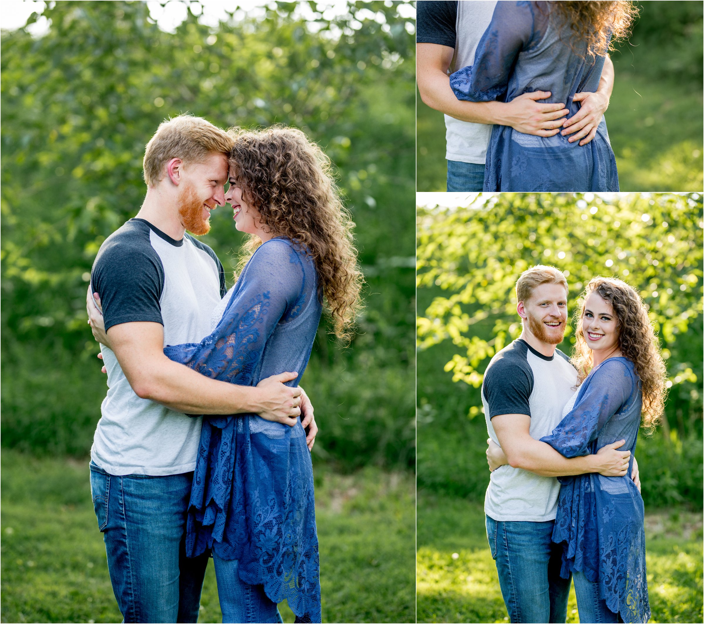 Lincoln, Nebraska Engagement Session at Pioneers Park by Greeley, Colorado Wedding Photographer