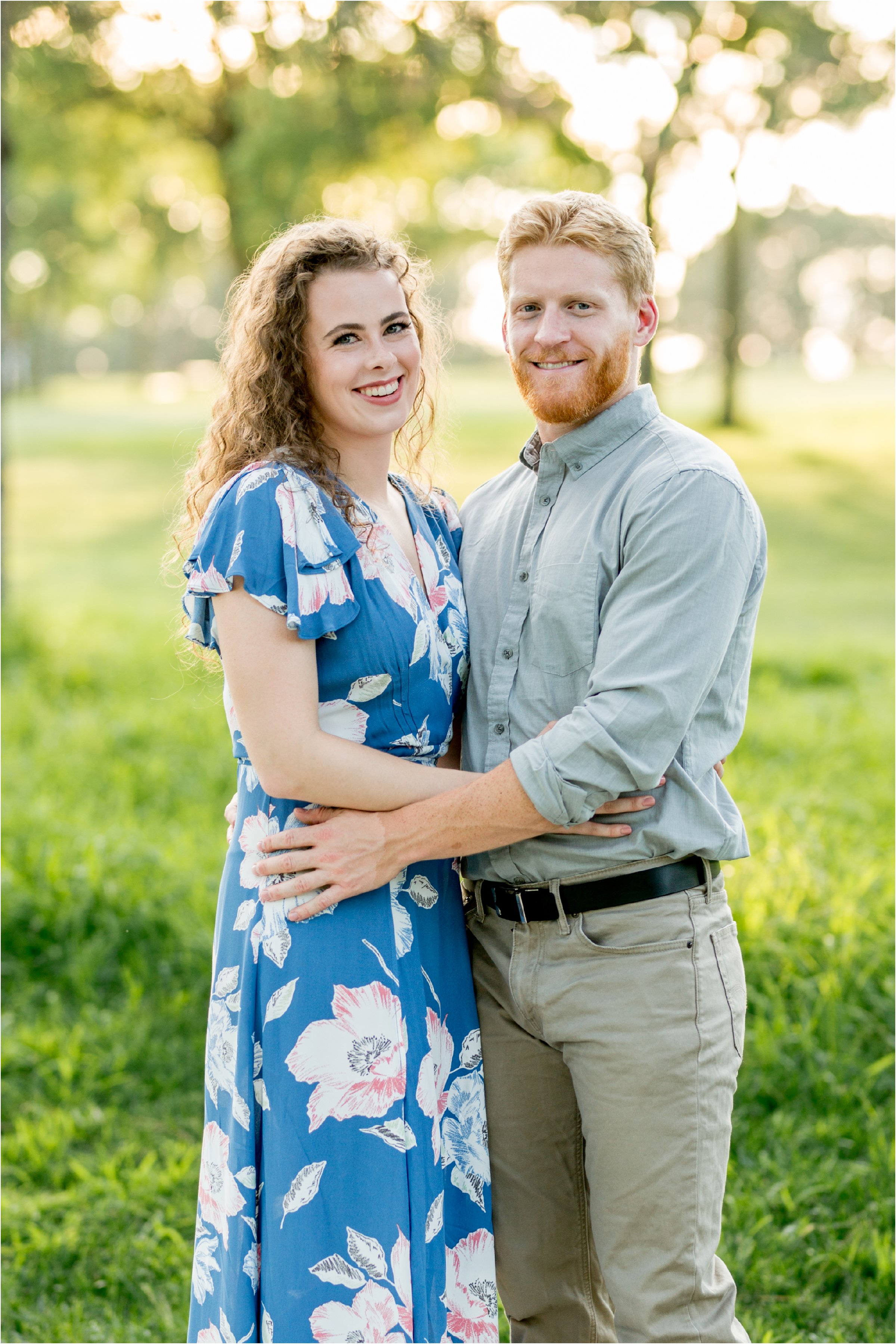 Lincoln, Nebraska Engagement Session at Pioneers Park by Greeley, Colorado Wedding Photographer