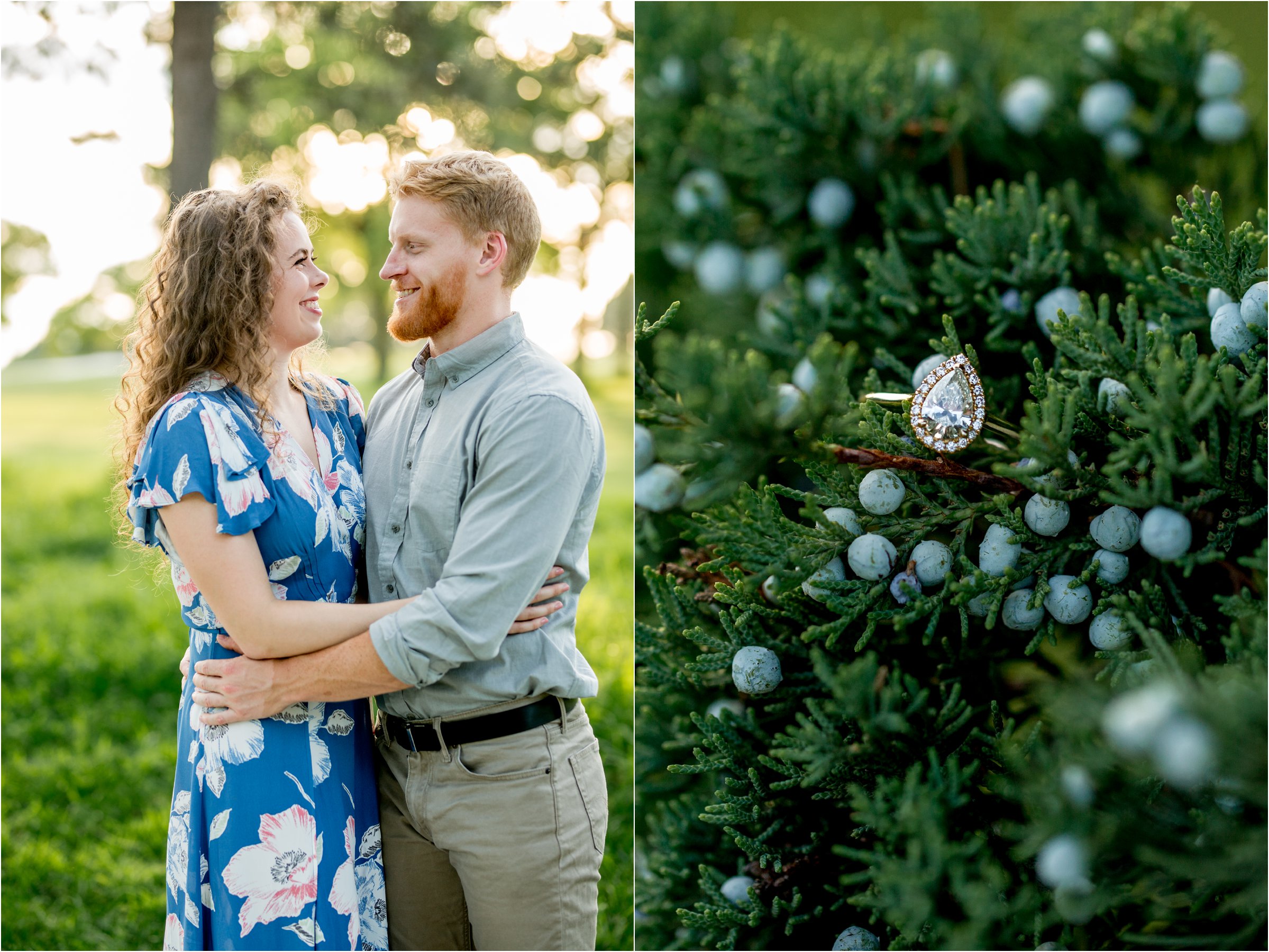 Lincoln, Nebraska Engagement Session at Pioneers Park by Greeley, Colorado Wedding Photographer