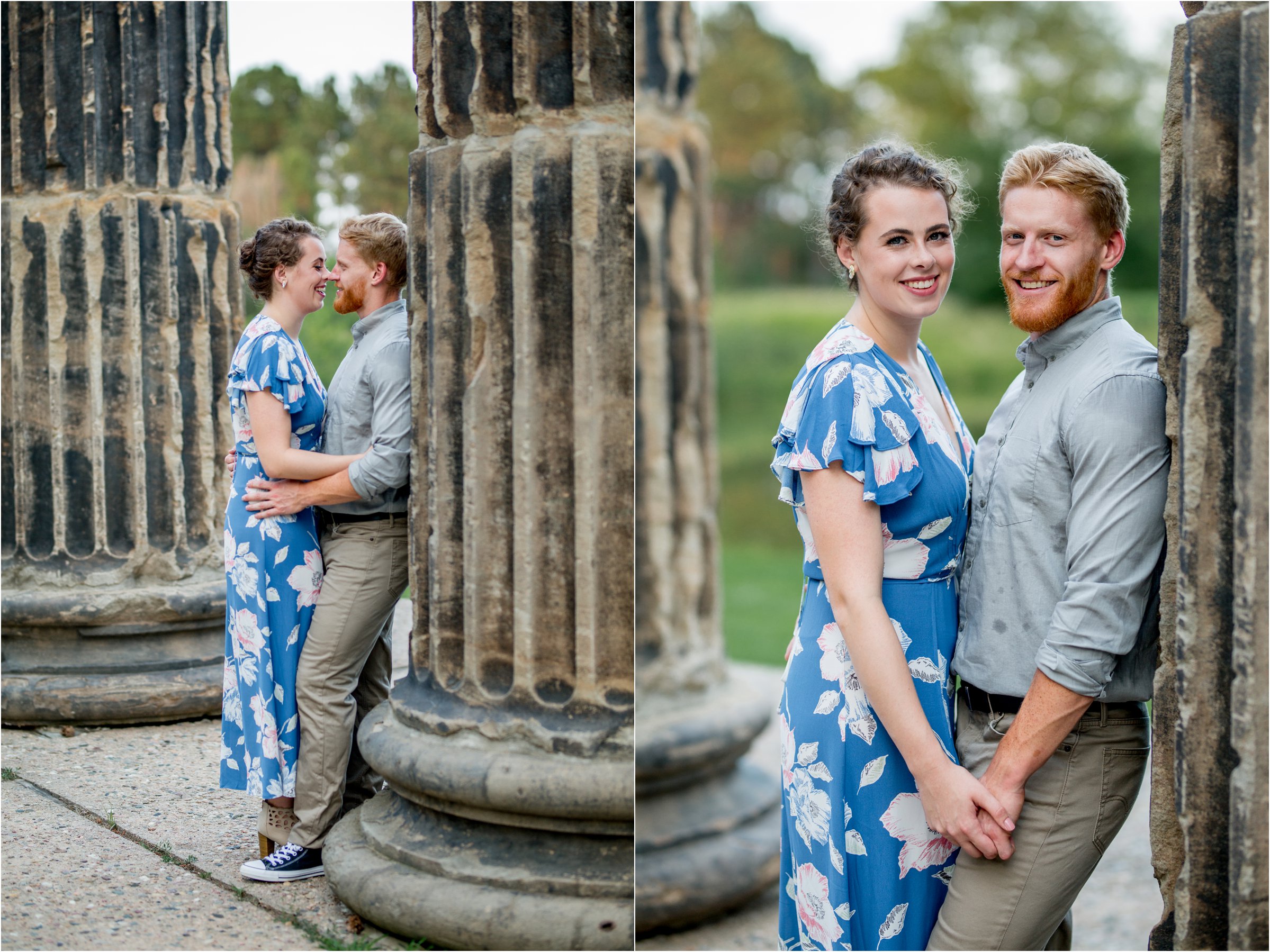 Lincoln, Nebraska Engagement Session at Pioneers Park by Greeley, Colorado Wedding Photographer