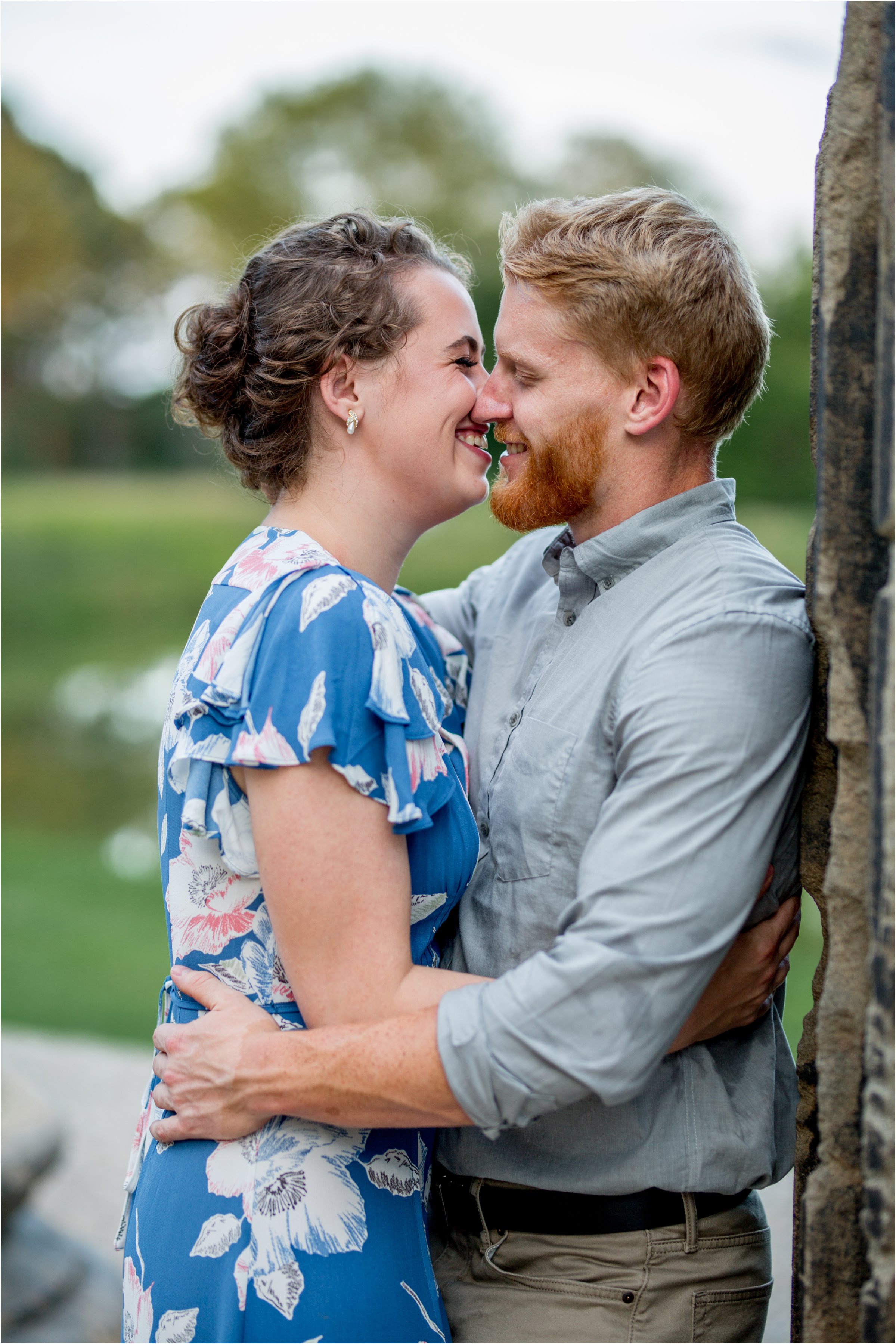 Lincoln, Nebraska Engagement Session at Pioneers Park by Greeley, Colorado Wedding Photographer