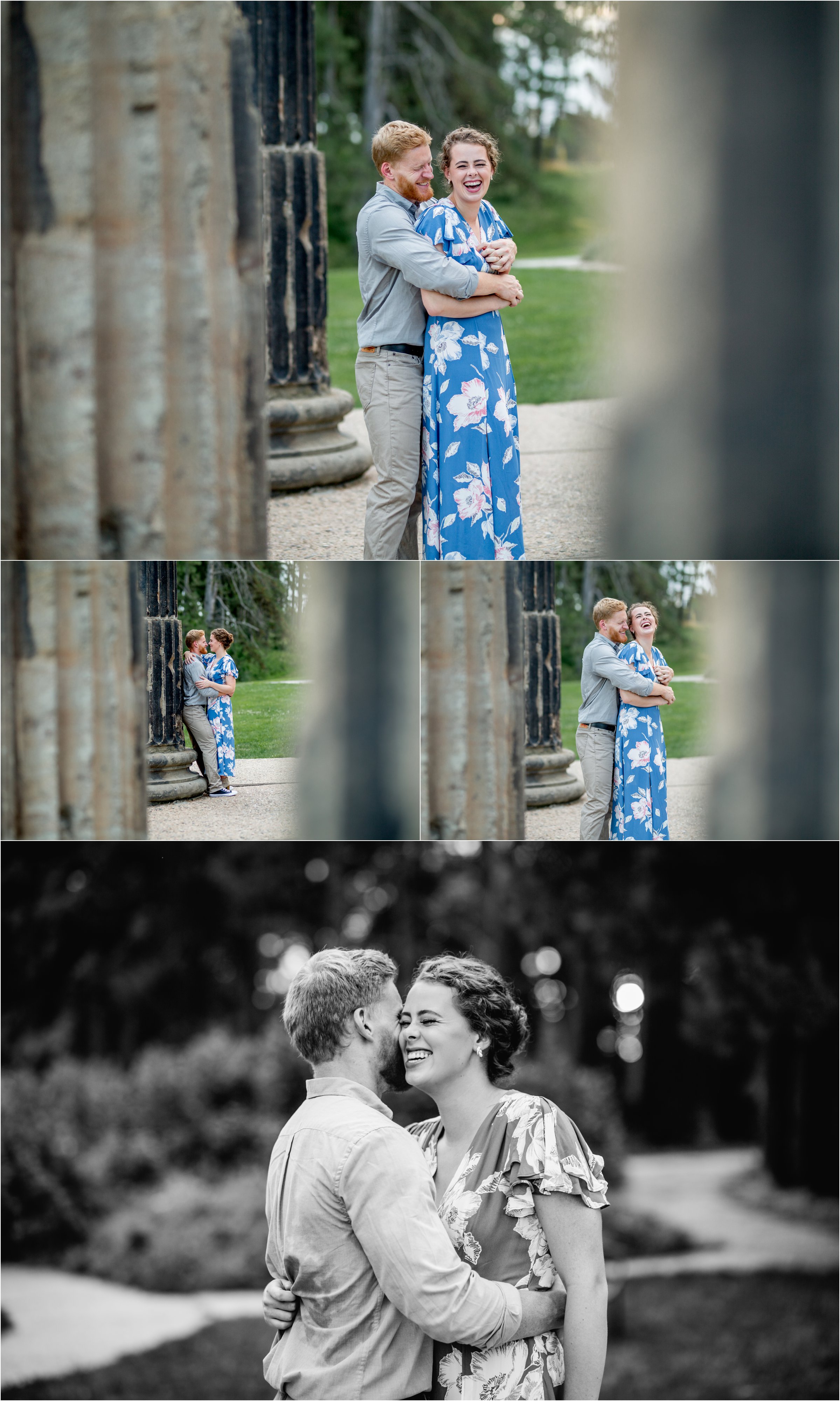 Lincoln, Nebraska Engagement Session at Pioneers Park by Greeley, Colorado Wedding Photographer