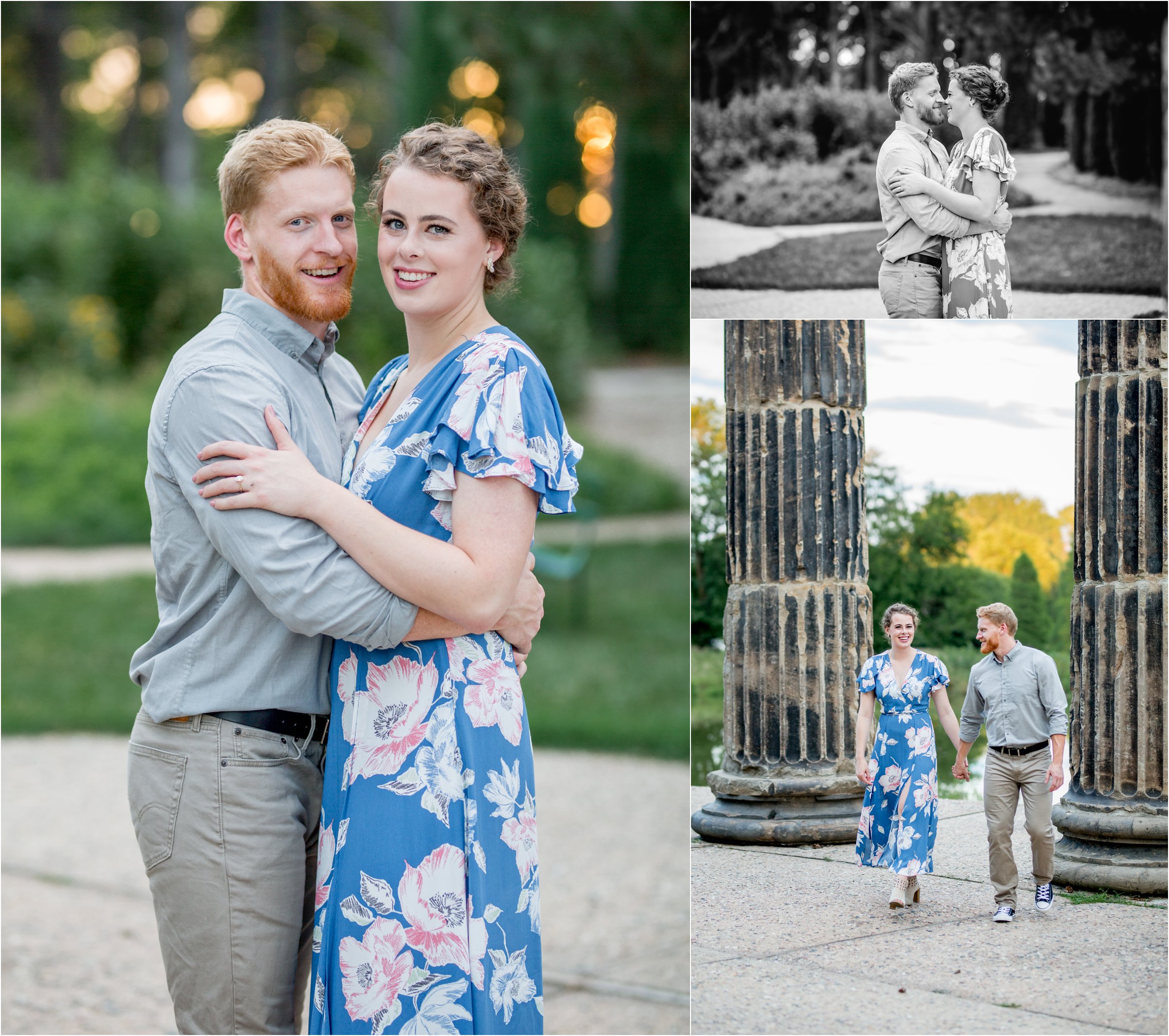 Lincoln, Nebraska Engagement Session at Pioneers Park by Greeley, Colorado Wedding Photographer