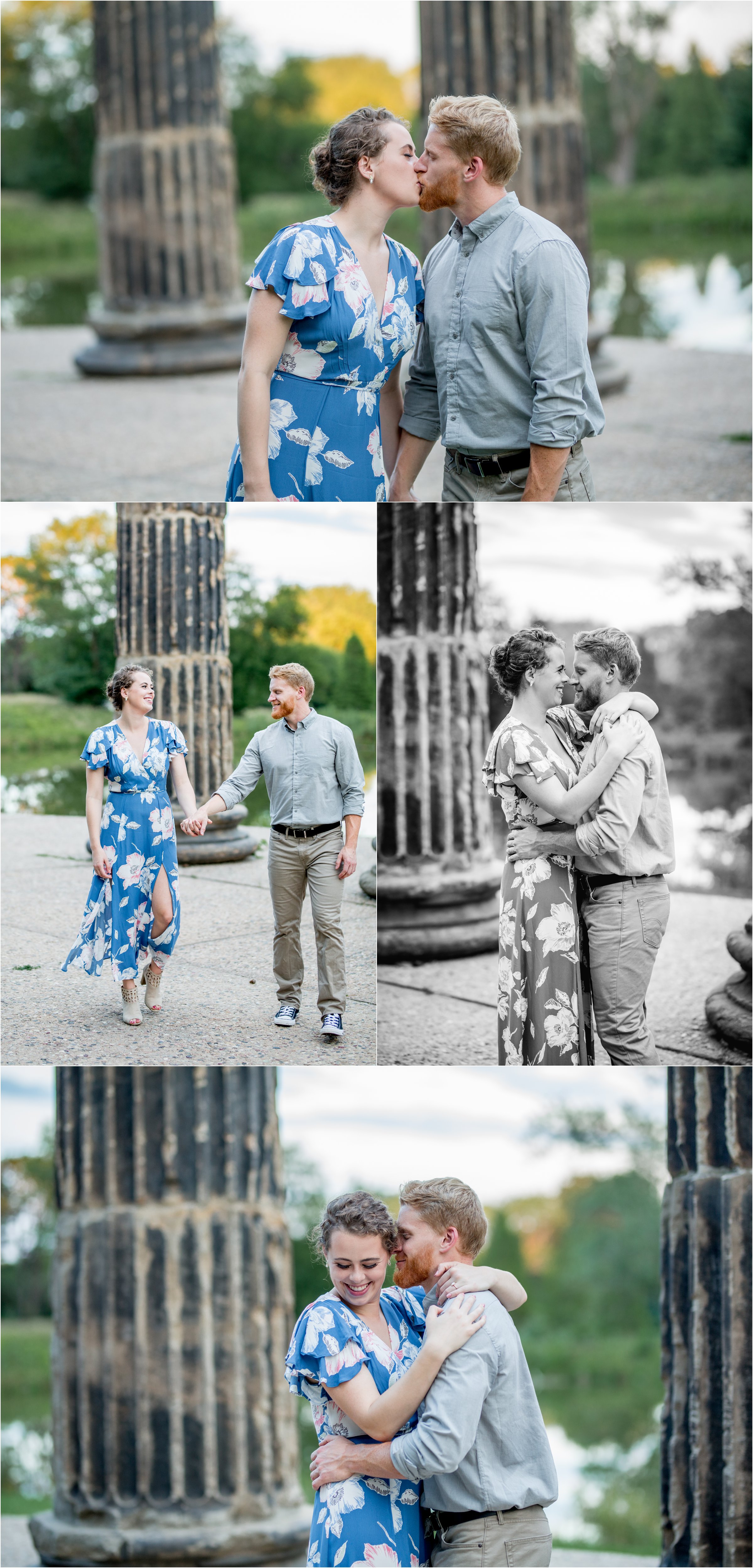 Lincoln, Nebraska Engagement Session at Pioneers Park by Greeley, Colorado Wedding Photographer