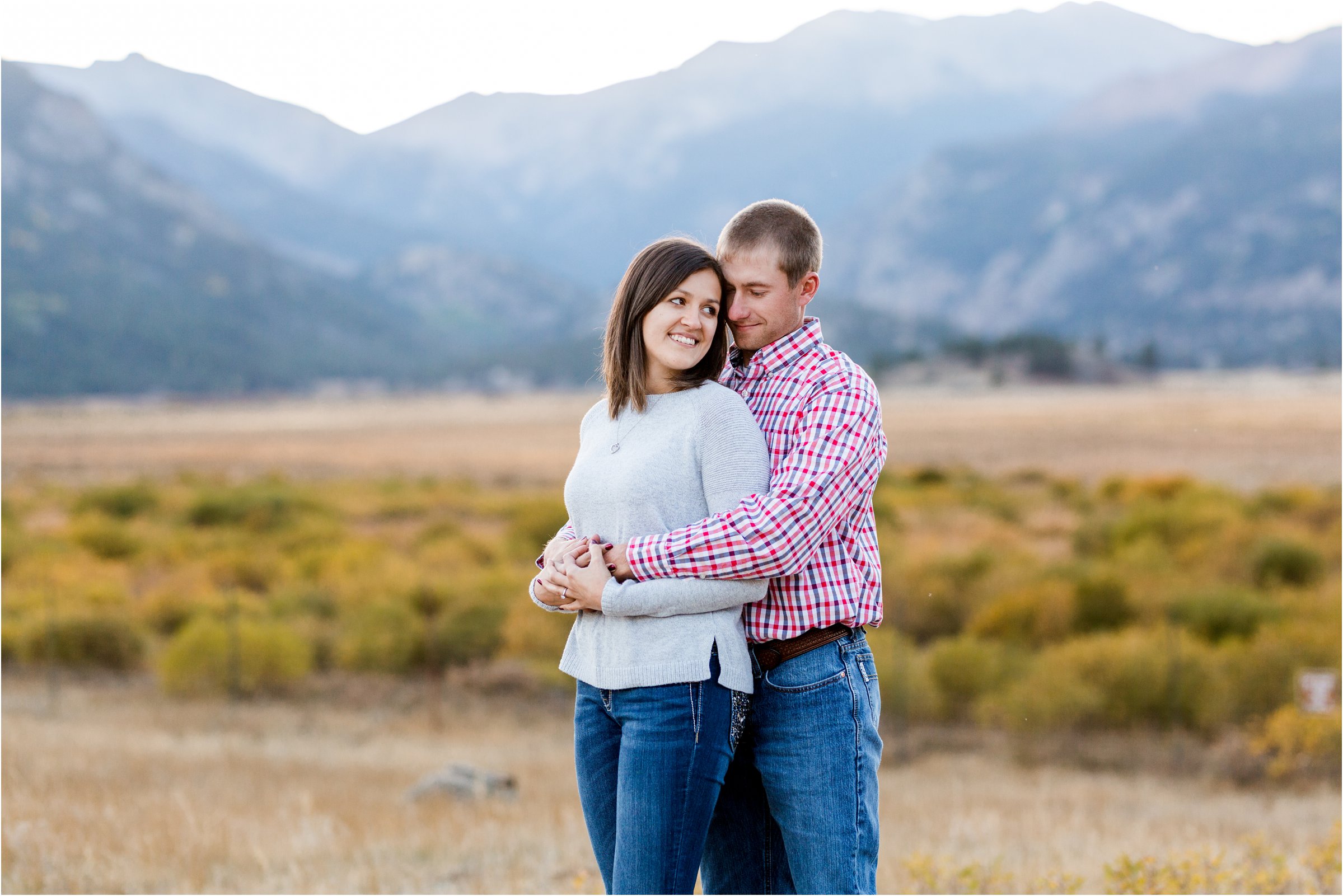 Estes Park, Colorado Engagement Session in Rocky Mountain National Park by Greeley, Colorado Wedding Photographer