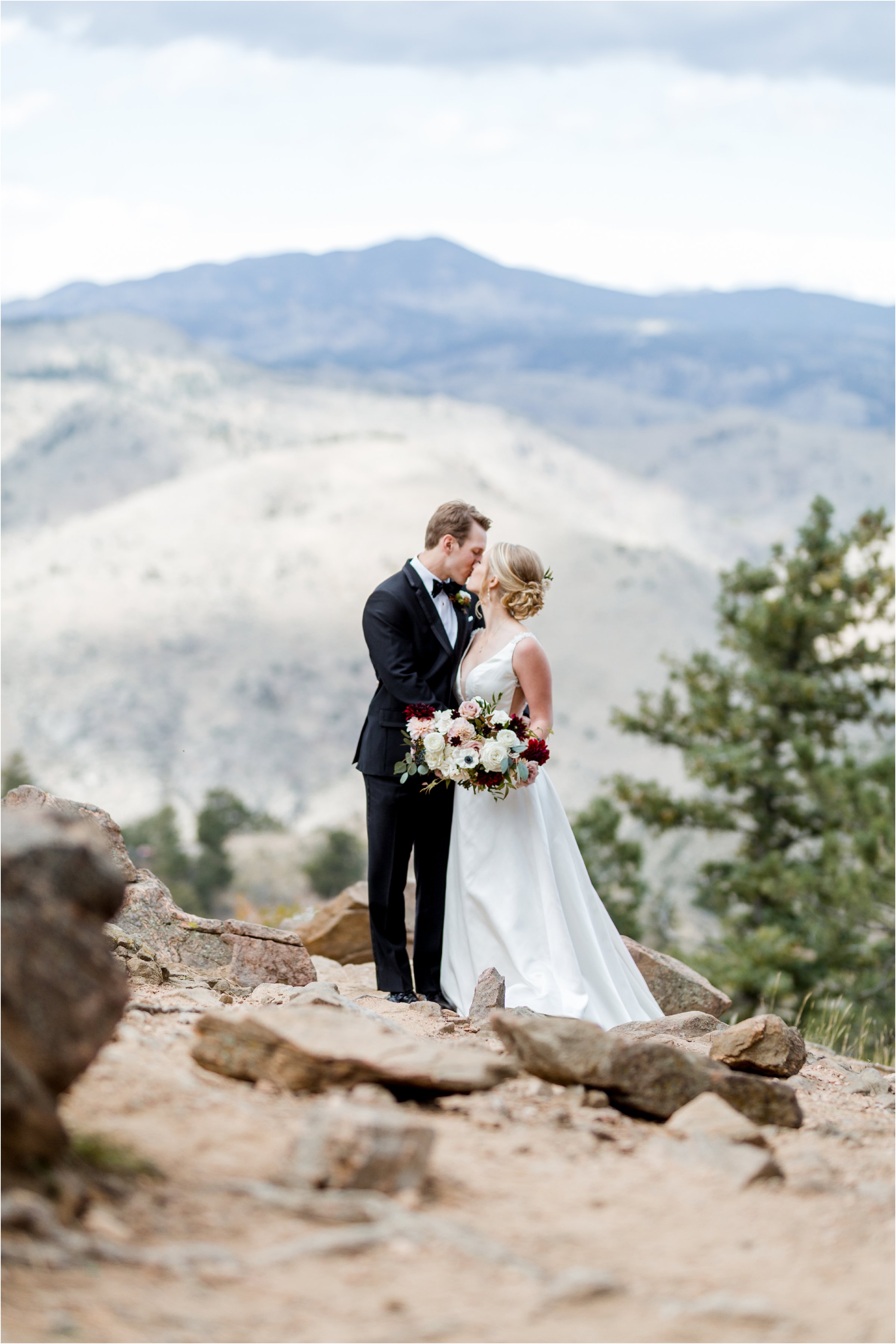 Golden, Colorado Wedding at Boettcher Mansion by Greeley, Colorado Engagement and Wedding Photographer