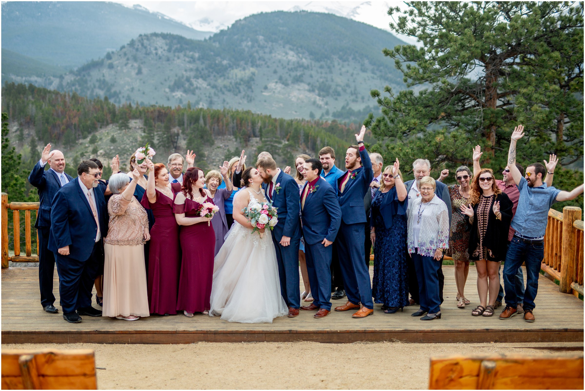 Estes Park Wedding at YMCA of the Rockies by wedding and elopement photographer Emily Kowalski photography