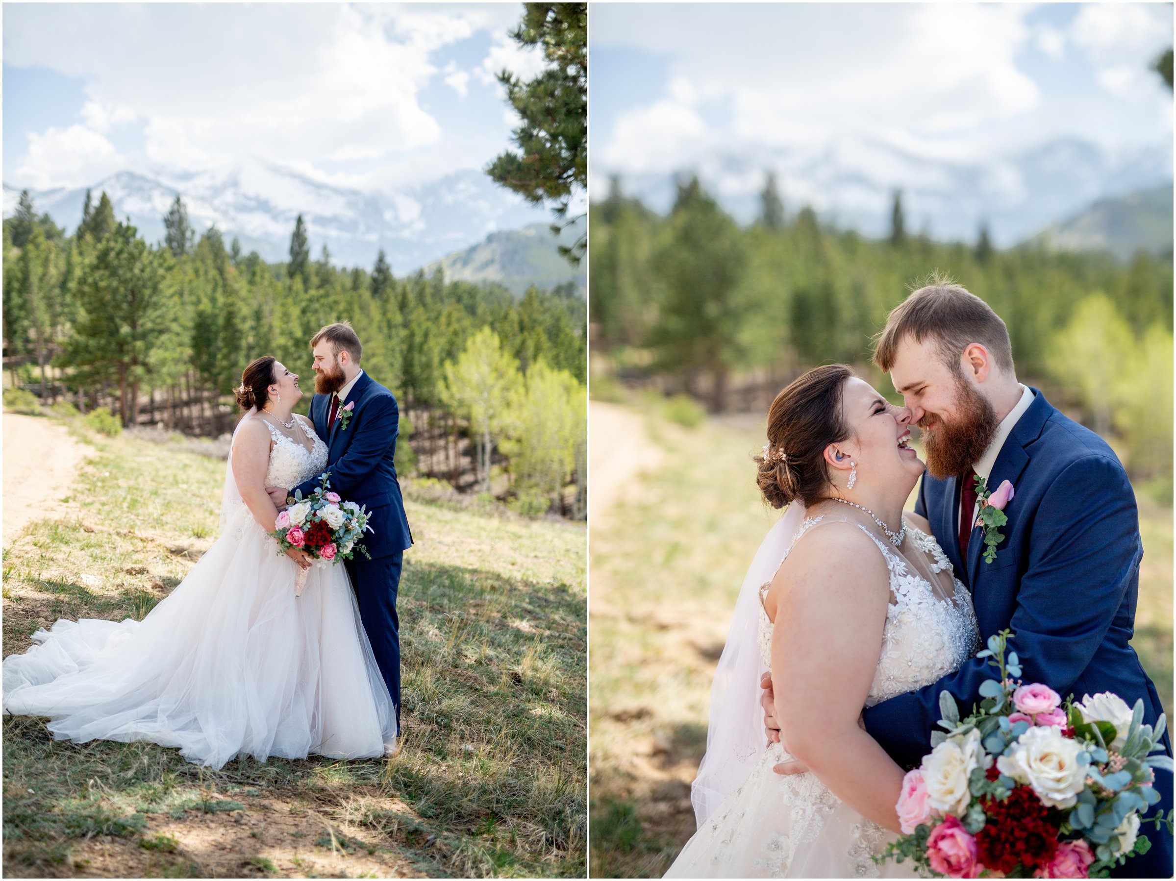 Estes Park Wedding at YMCA of the Rockies by wedding and elopement photographer Emily Kowalski photography