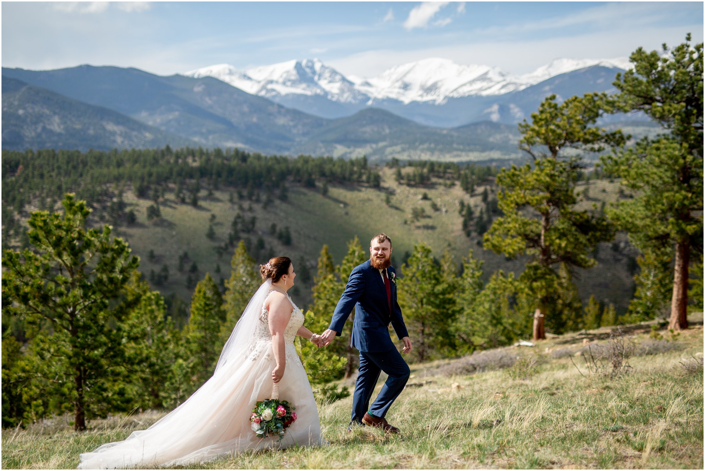 Estes Park Wedding at YMCA of the Rockies by wedding and elopement photographer Emily Kowalski photography