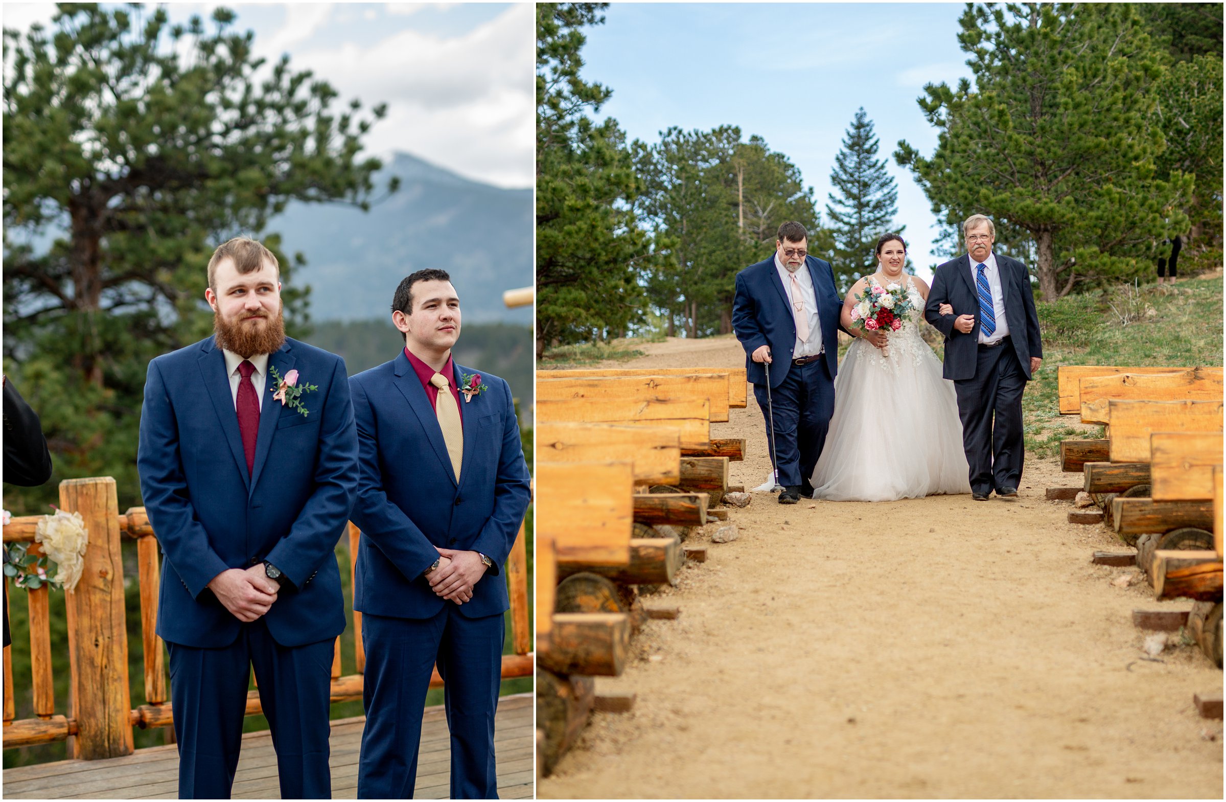 Estes Park Wedding at YMCA of the Rockies by wedding and elopement photographer Emily Kowalski photography