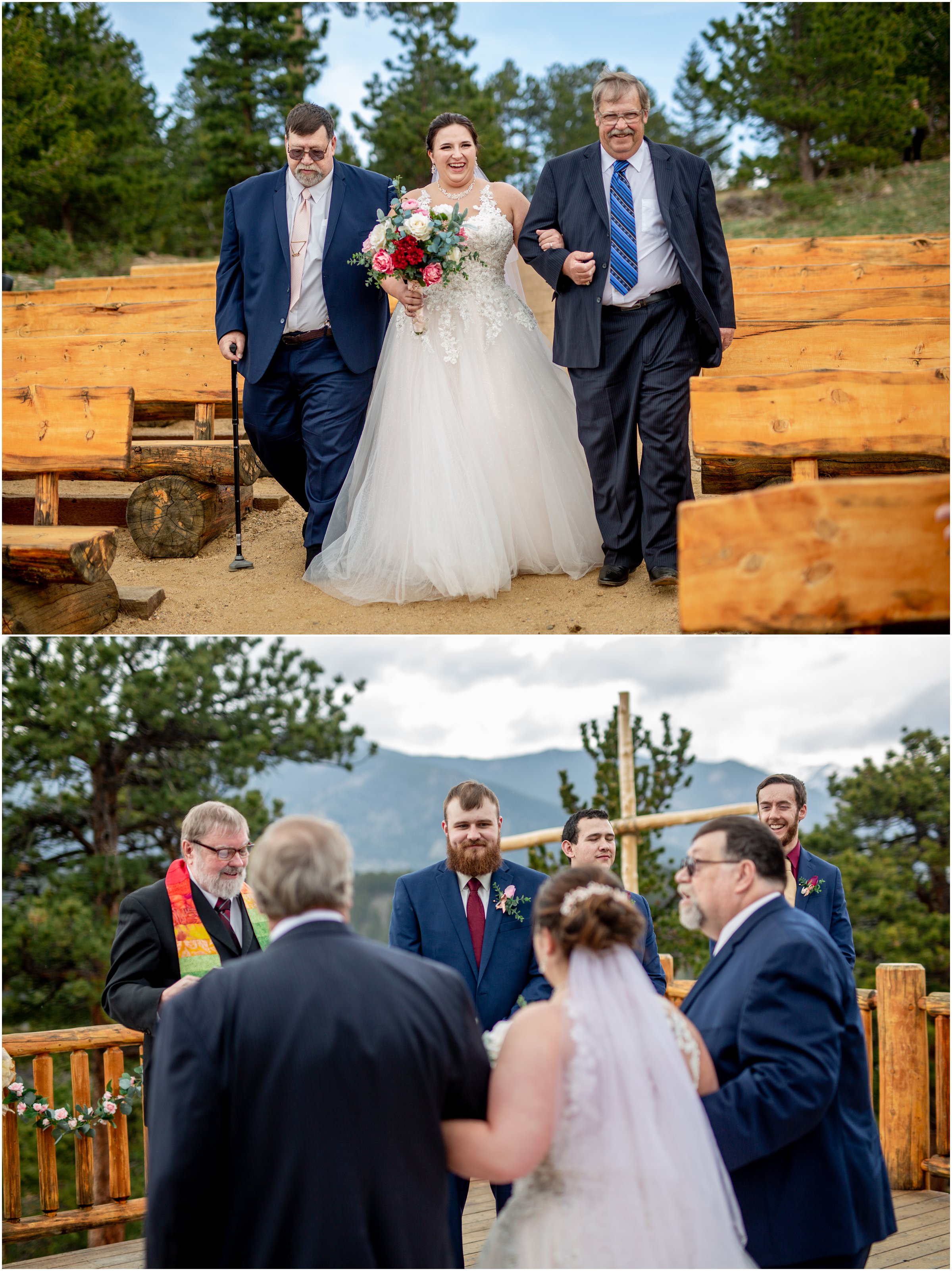 Estes Park Wedding at YMCA of the Rockies by wedding and elopement photographer Emily Kowalski photography