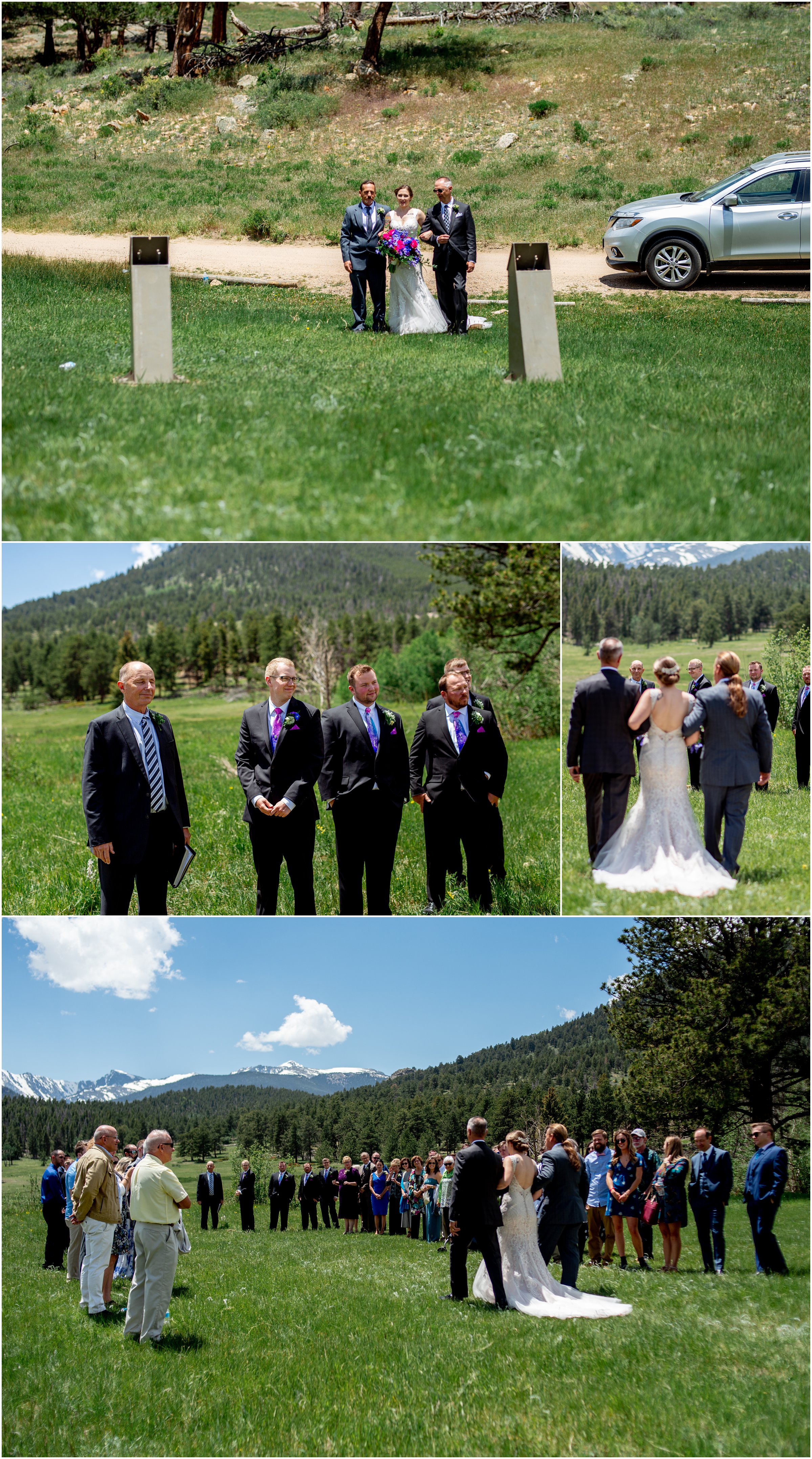 RMNP wedding near Estes Park Colorado