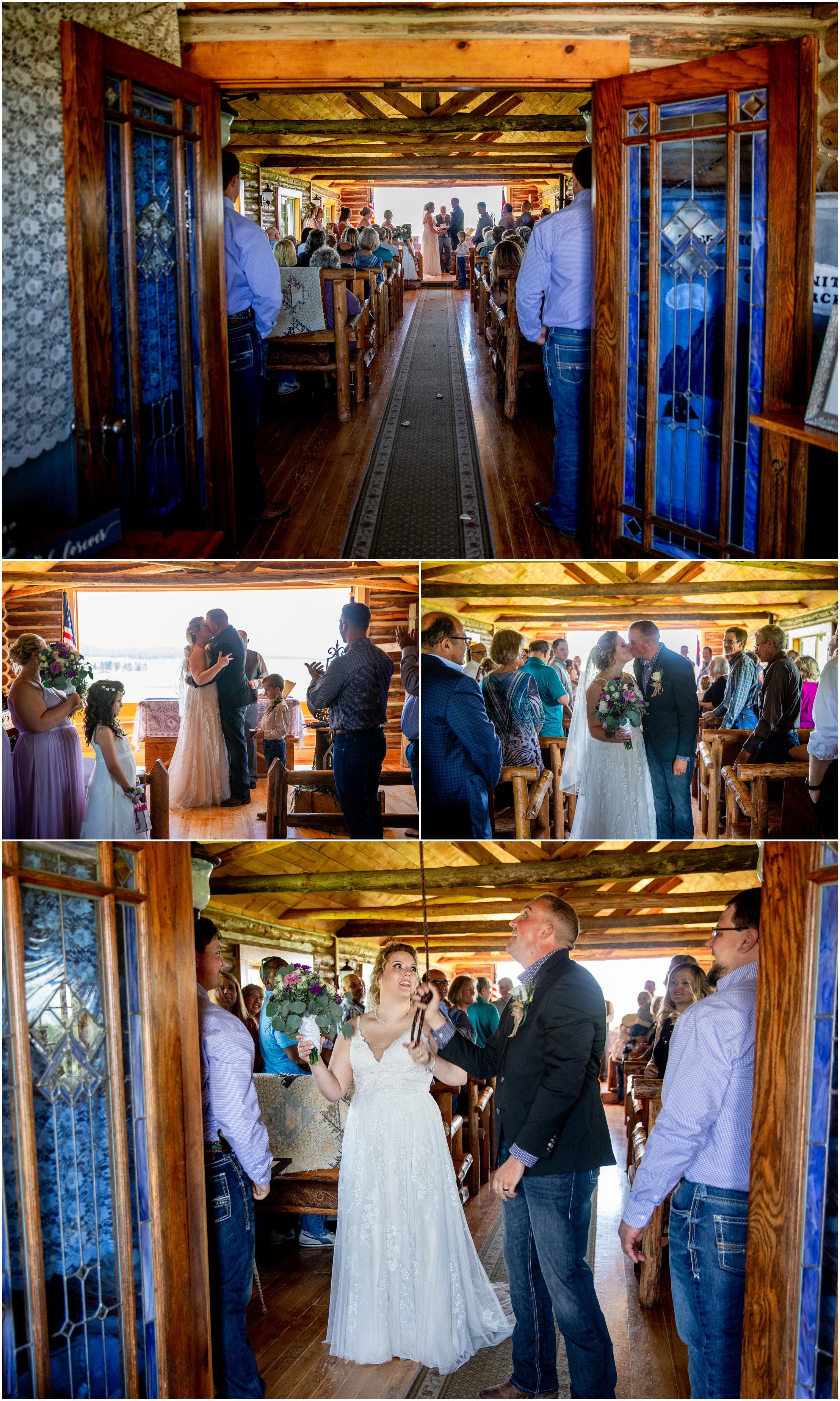 Wedding at Esterbrook Community Church near Douglas Wyoming Shot by Cheyenne, Wyoming Wedding Photographer