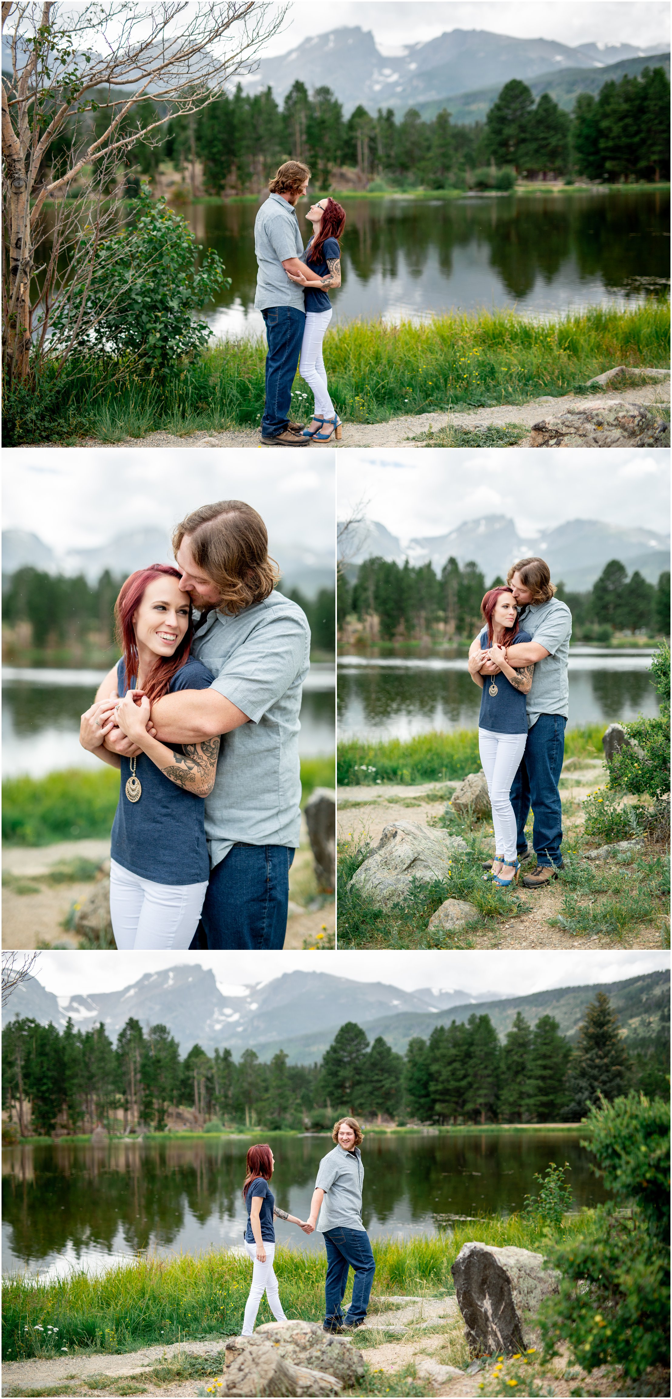 Adventure Engagement Session in RMNP near Estes Park Colorado