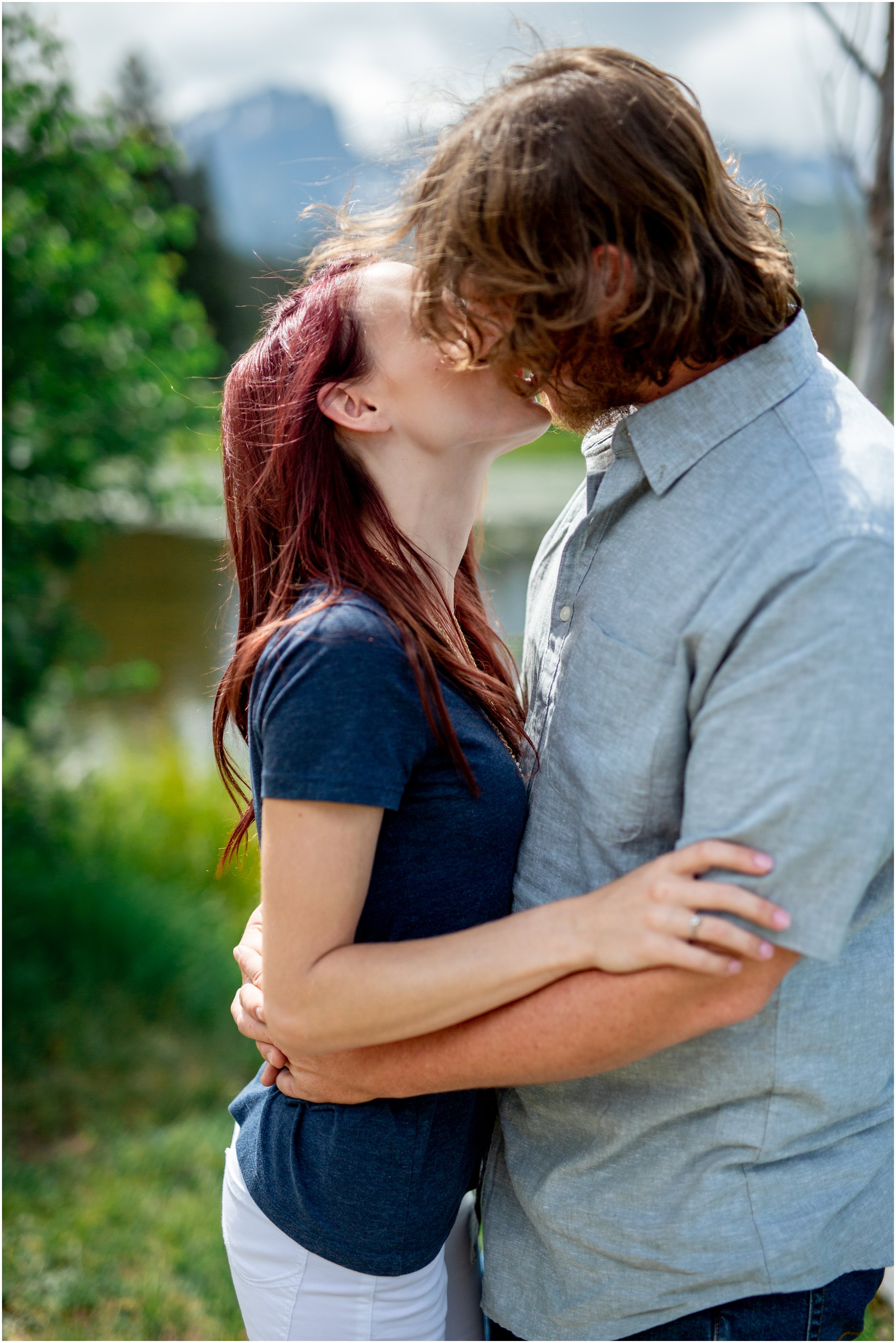 Adventure Engagement Session in RMNP near Estes Park Colorado