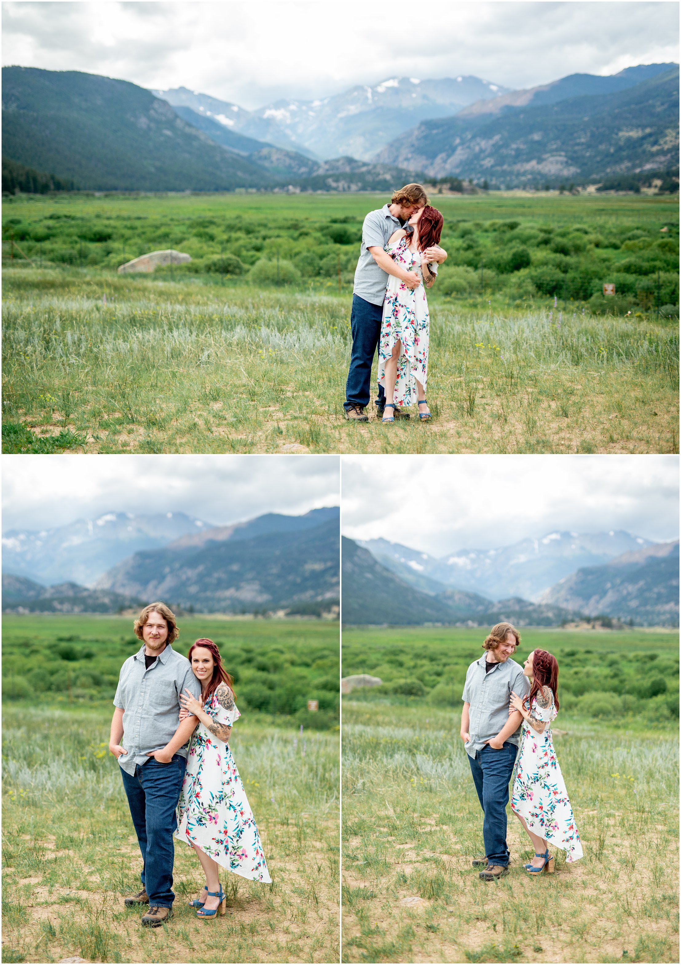 Adventure Engagement Session in RMNP near Estes Park Colorado