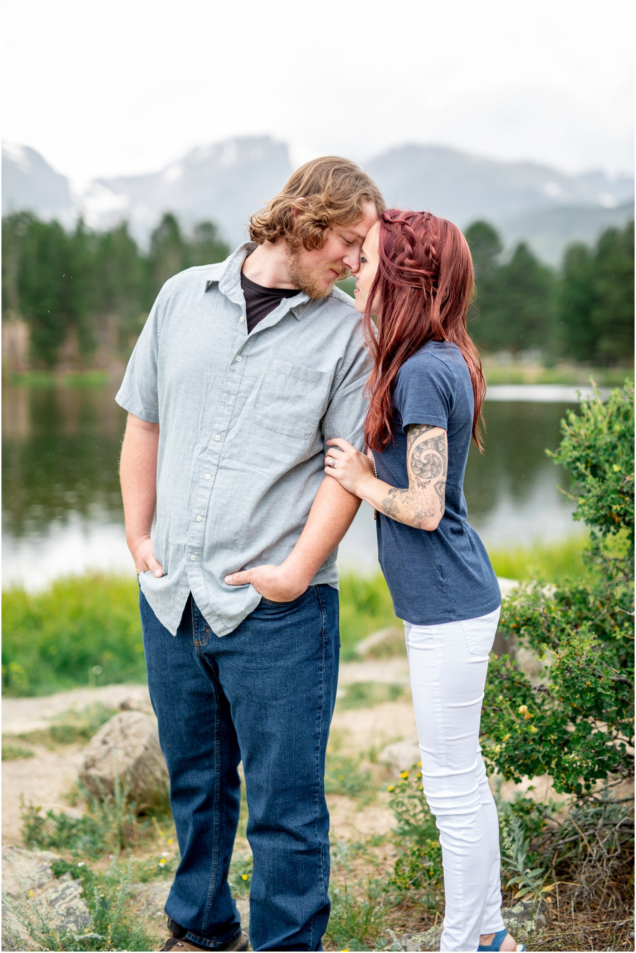 Adventure Engagement Session in RMNP near Estes Park Colorado