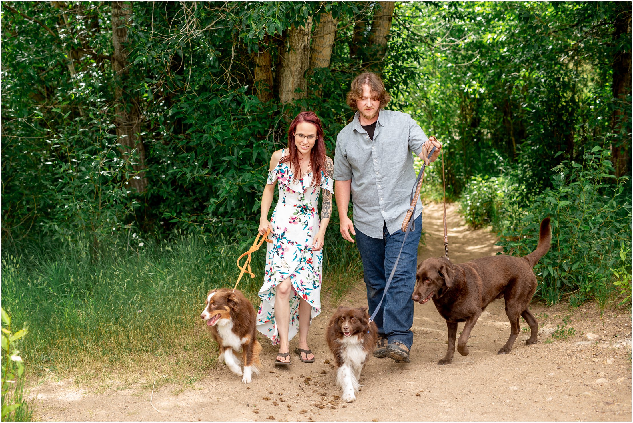 Adventure Engagement Session in RMNP near Estes Park Colorado