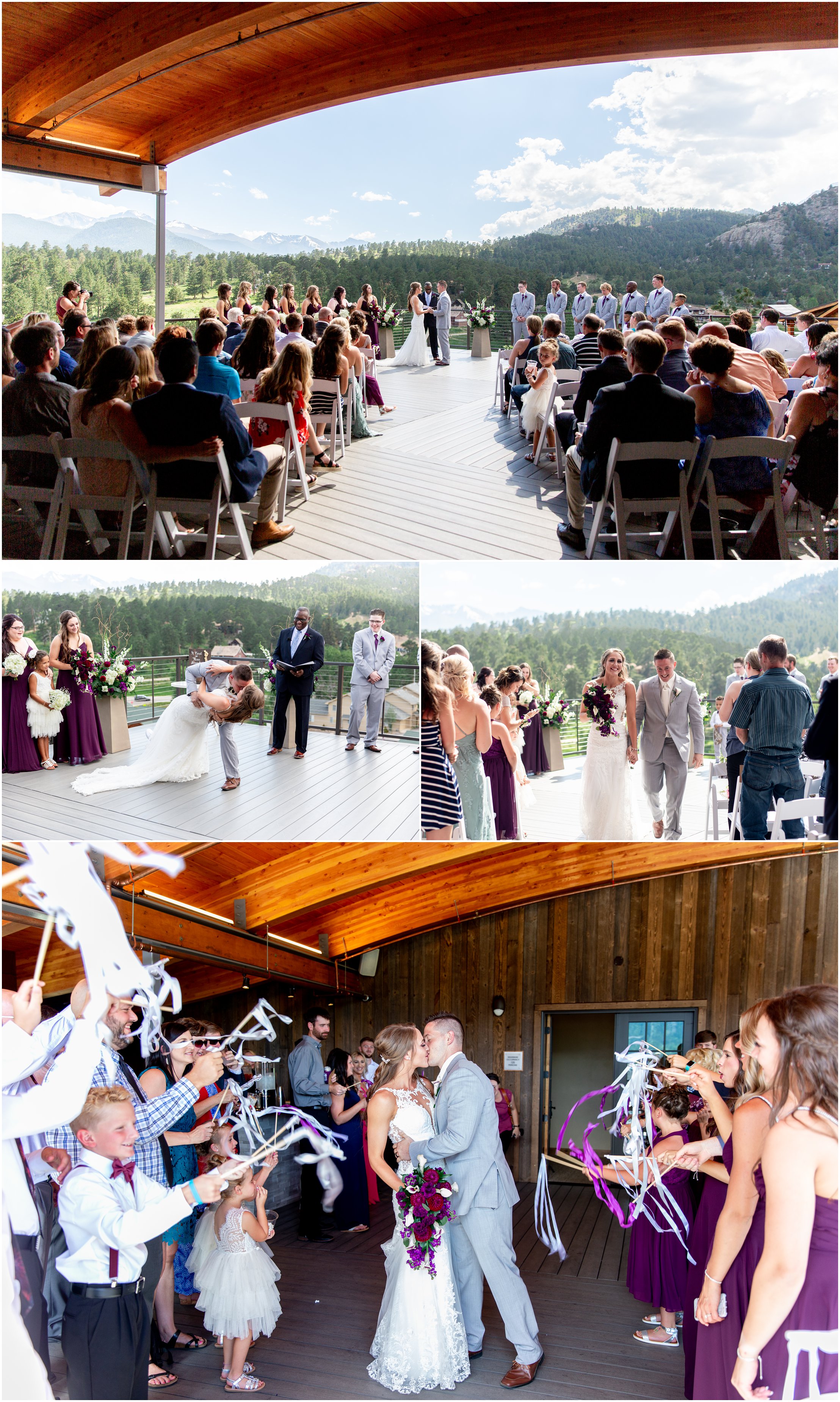 SkyView at Fall River Village in Estes Park Wedding