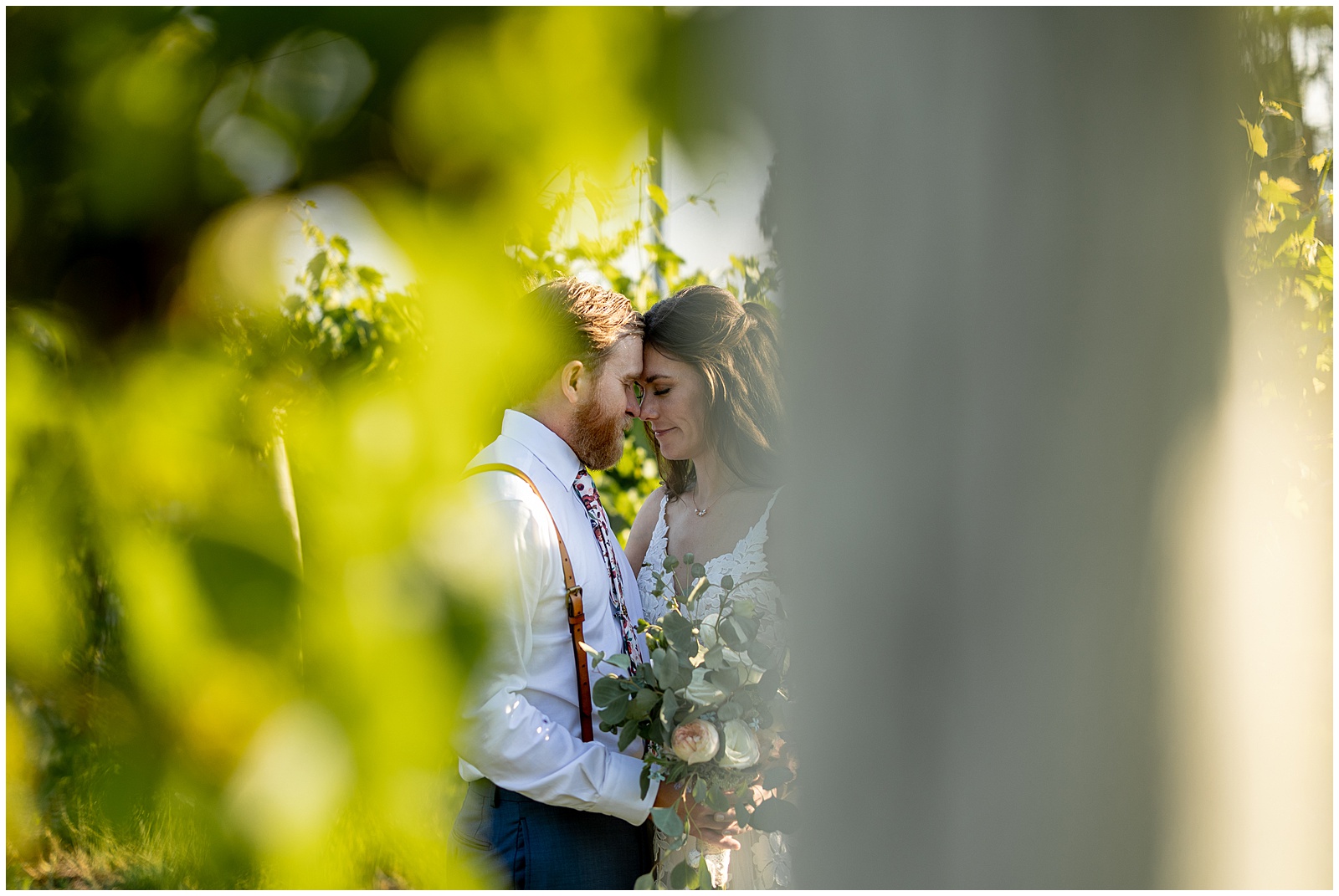 Wedding at Rustic River Winery in Lake View Iowa photographed by Iowa wedding photographer