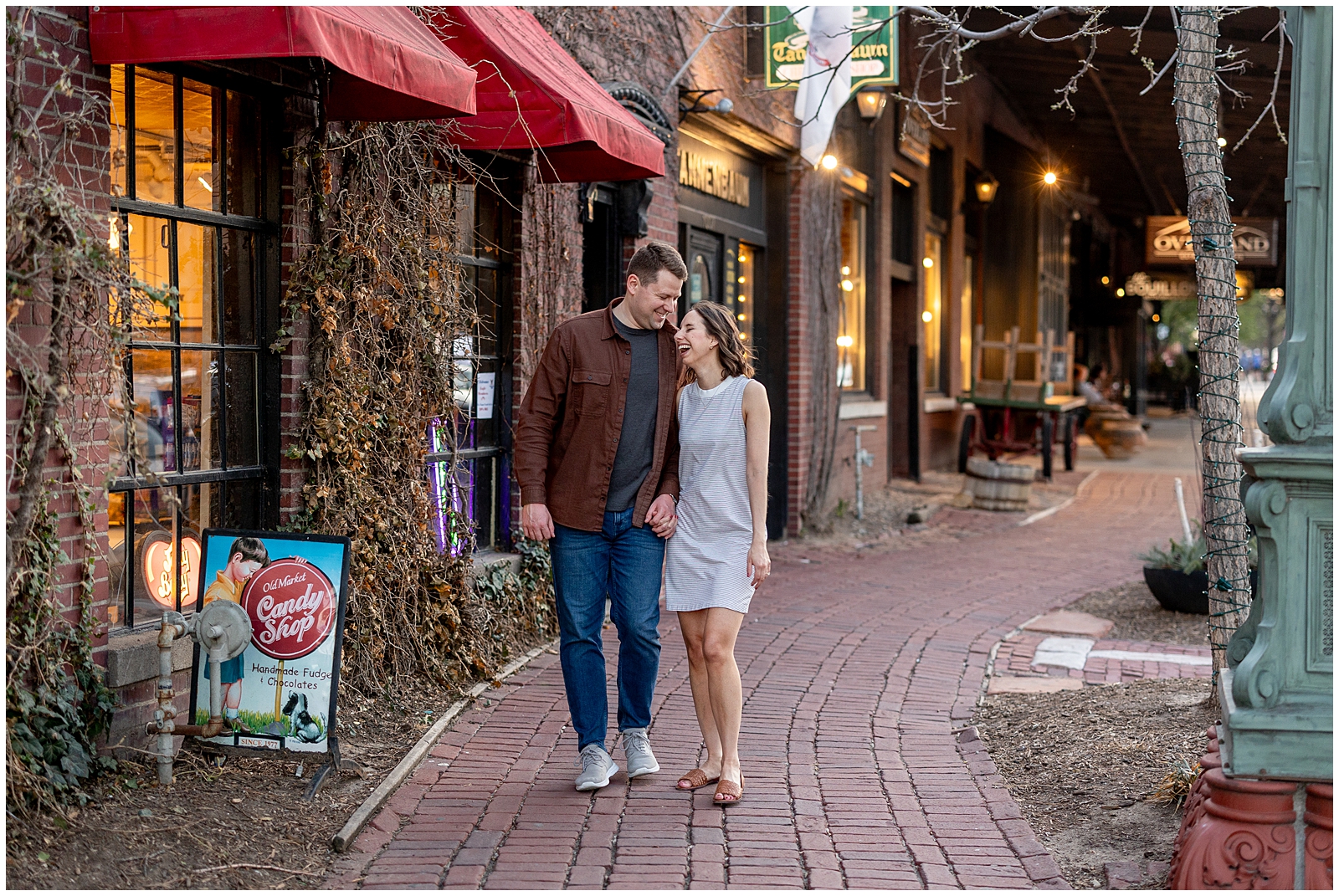 Farnam Hotel engagement session