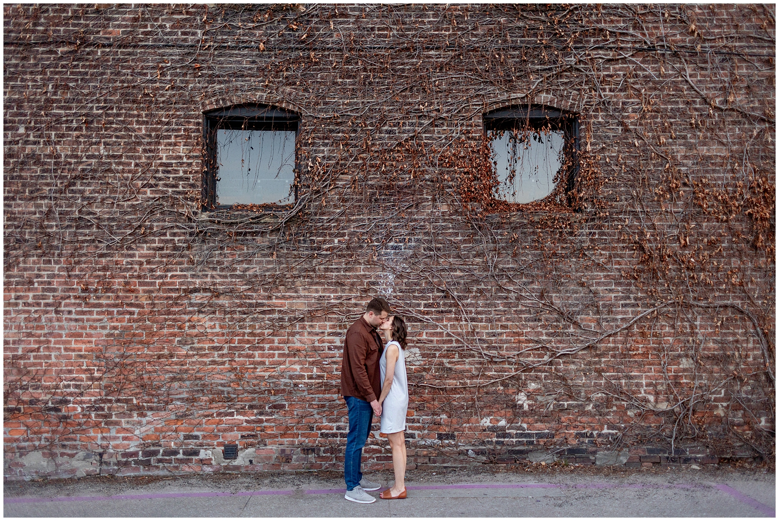 Farnam Hotel engagement session